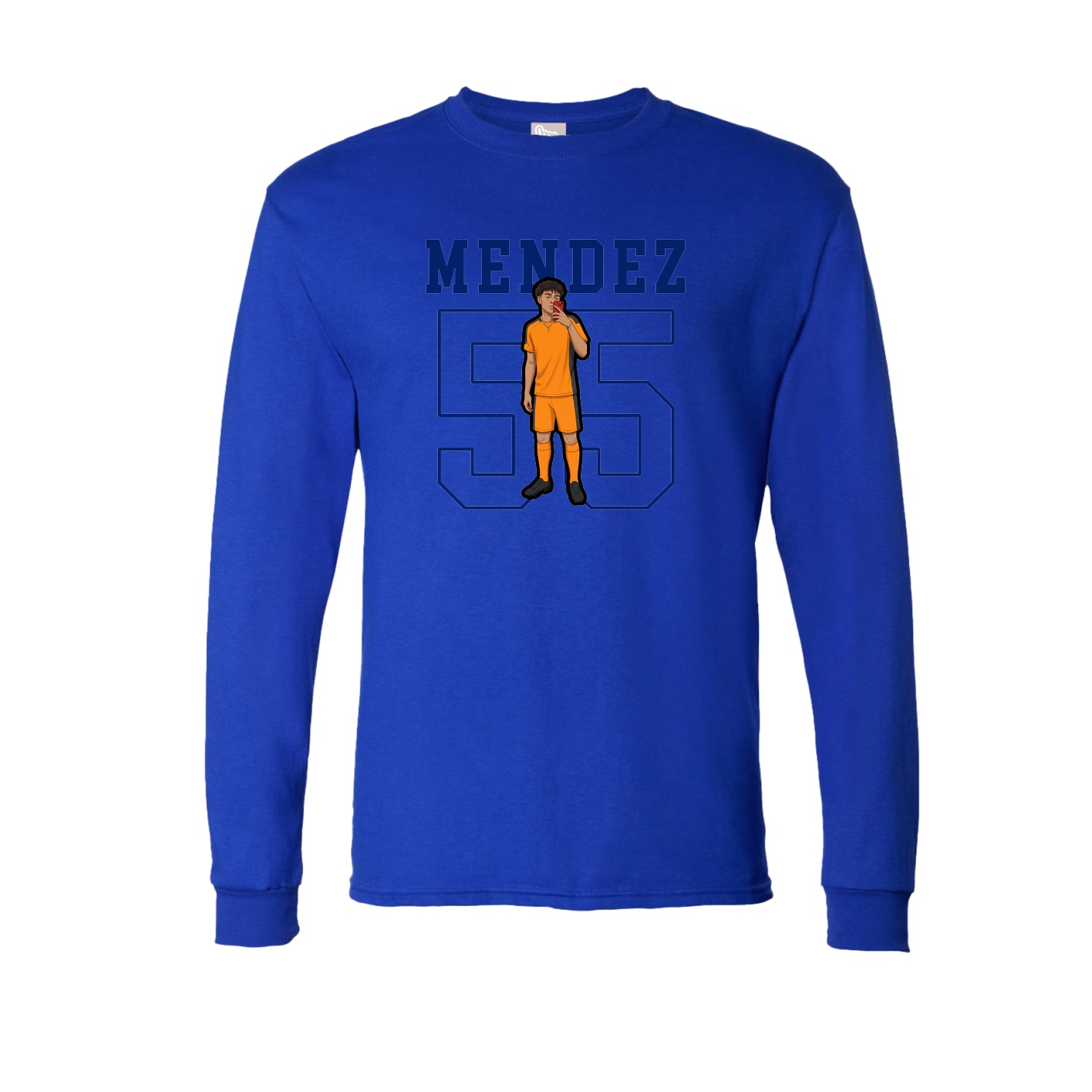Long Sleeve Tee — Shirsey in Royal