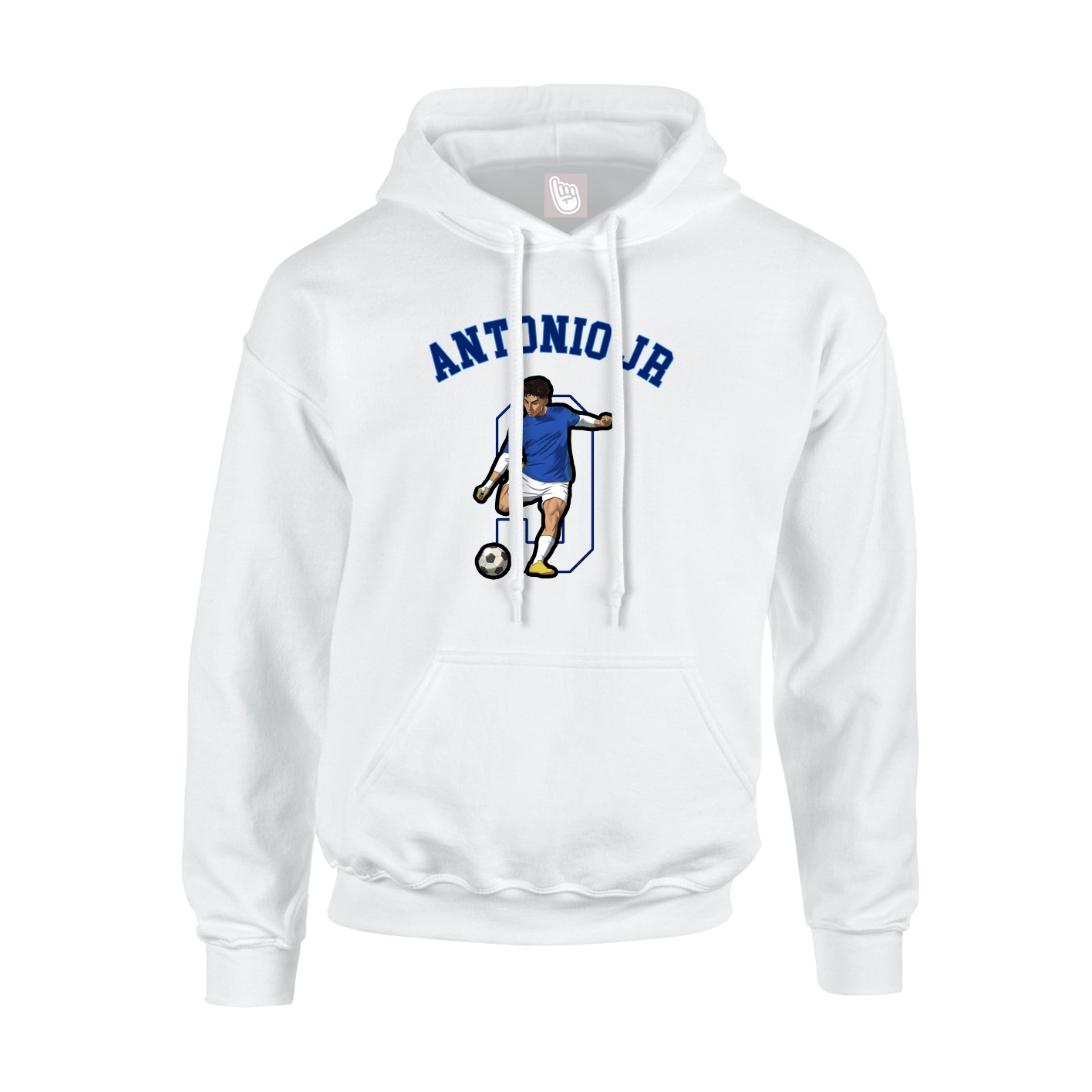 Youth Hoodie — Shirsey Arch in White