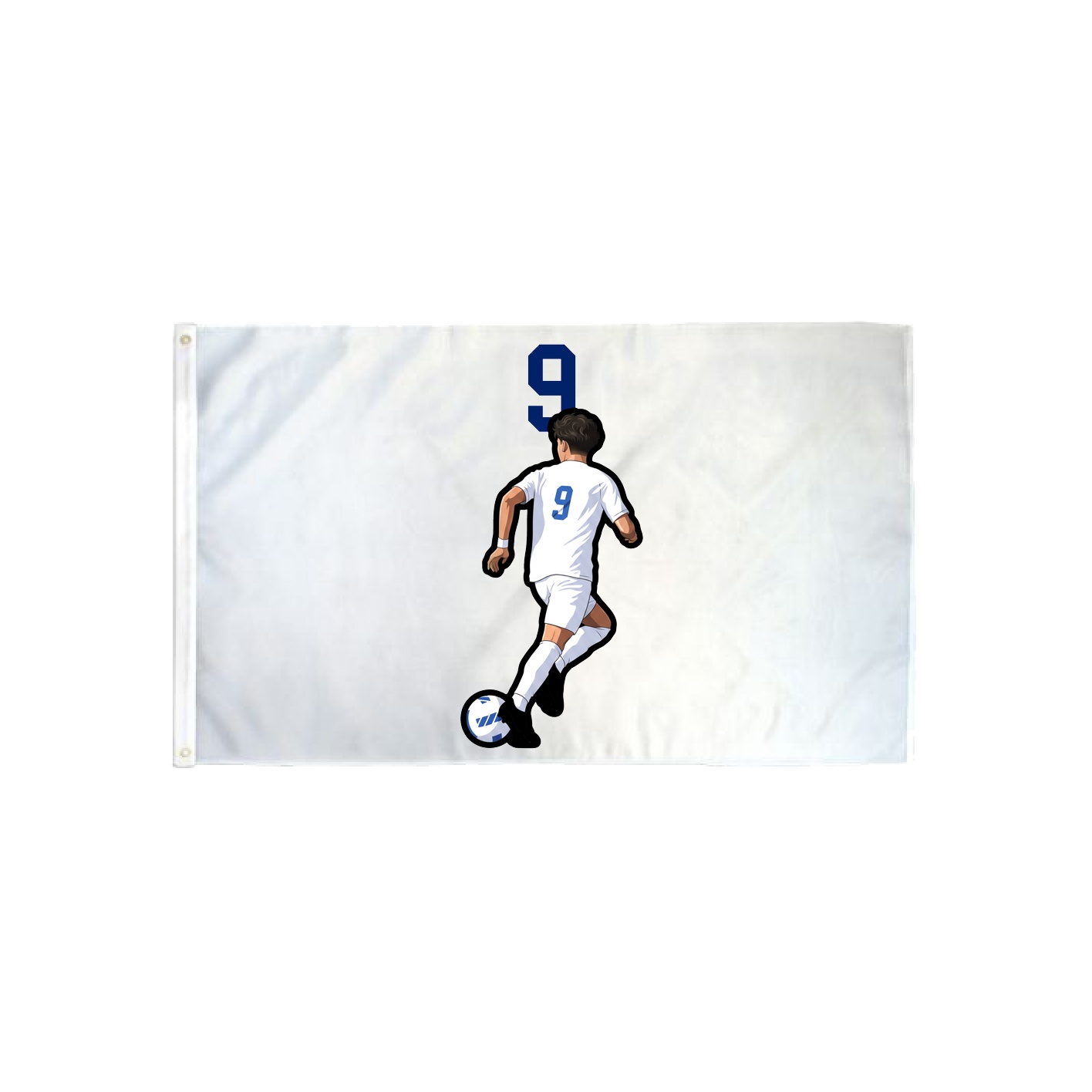 3x5 Flag — Number Top in Classic