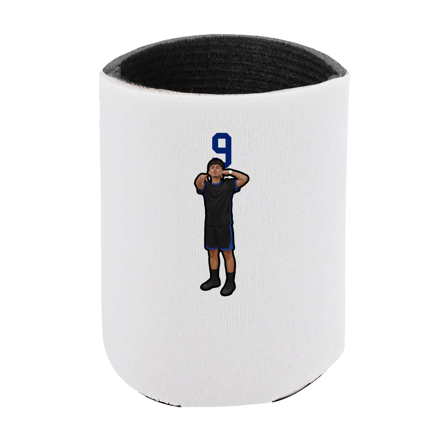 Can Holder — Number Top in White