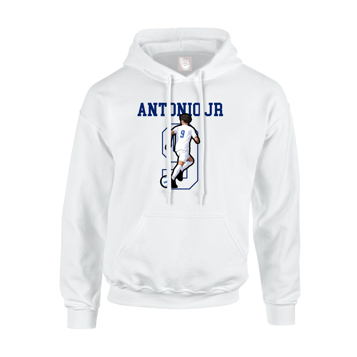 Hoodie — Shirsey in White