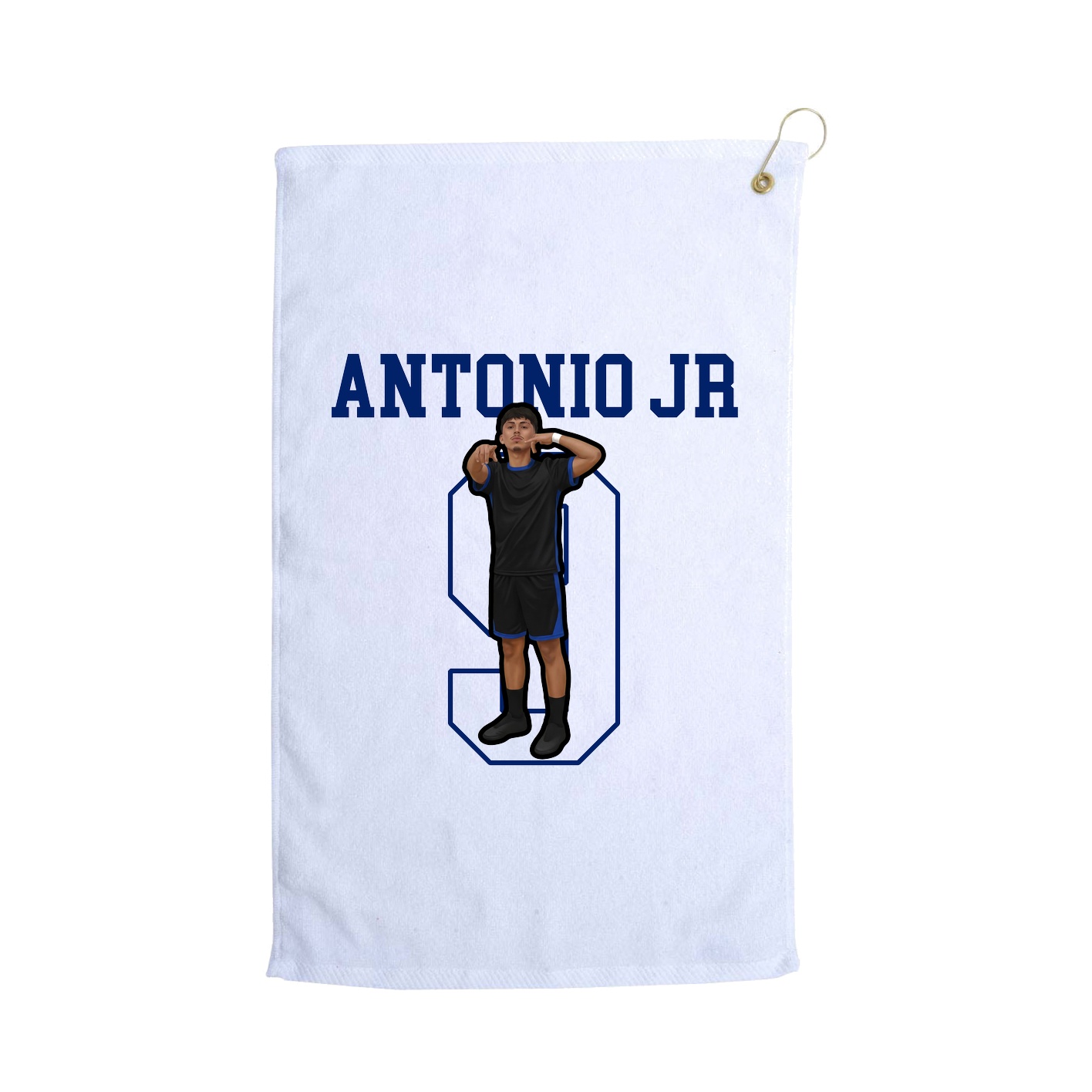 Golf Towel — Classic in White