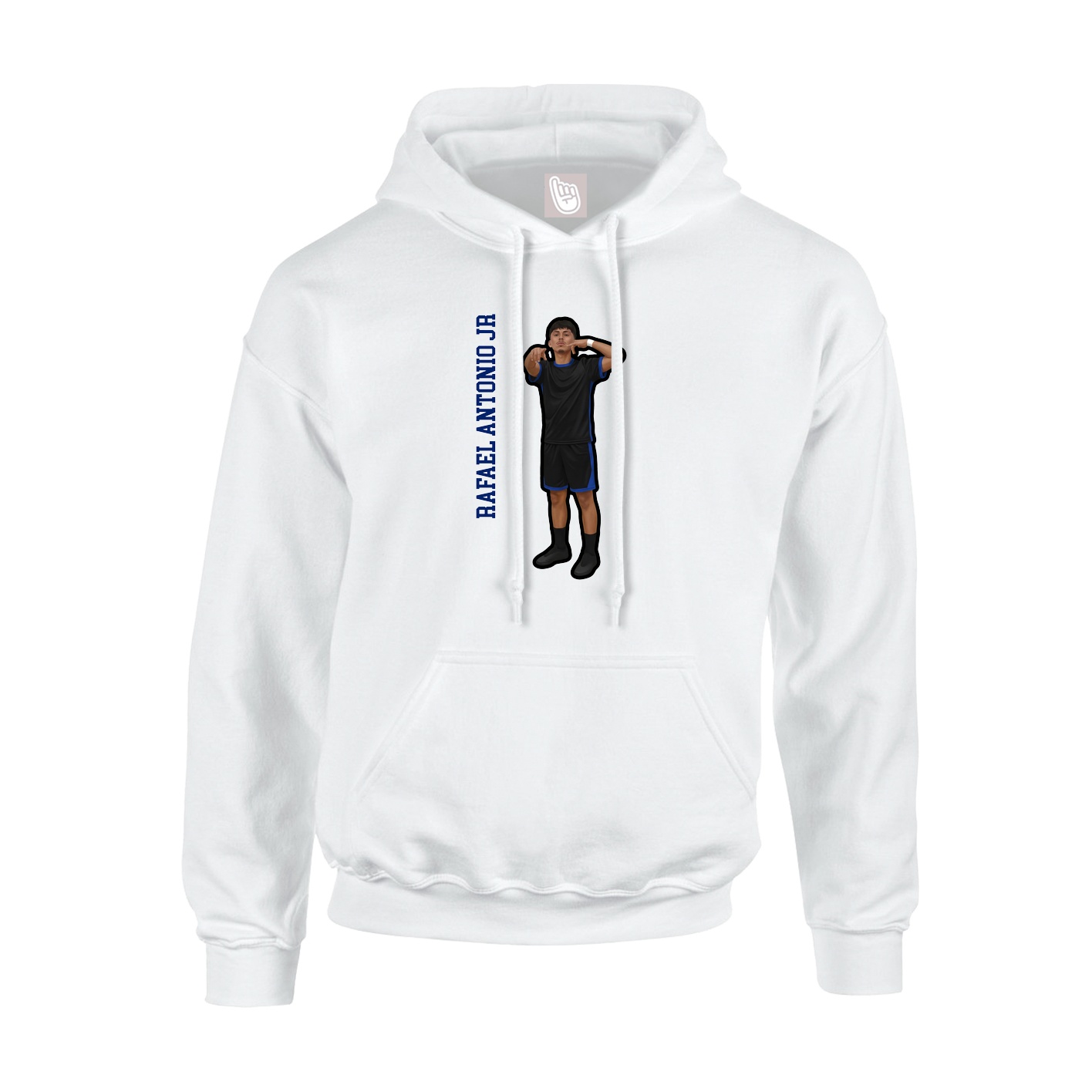 Hoodie — Classic in White