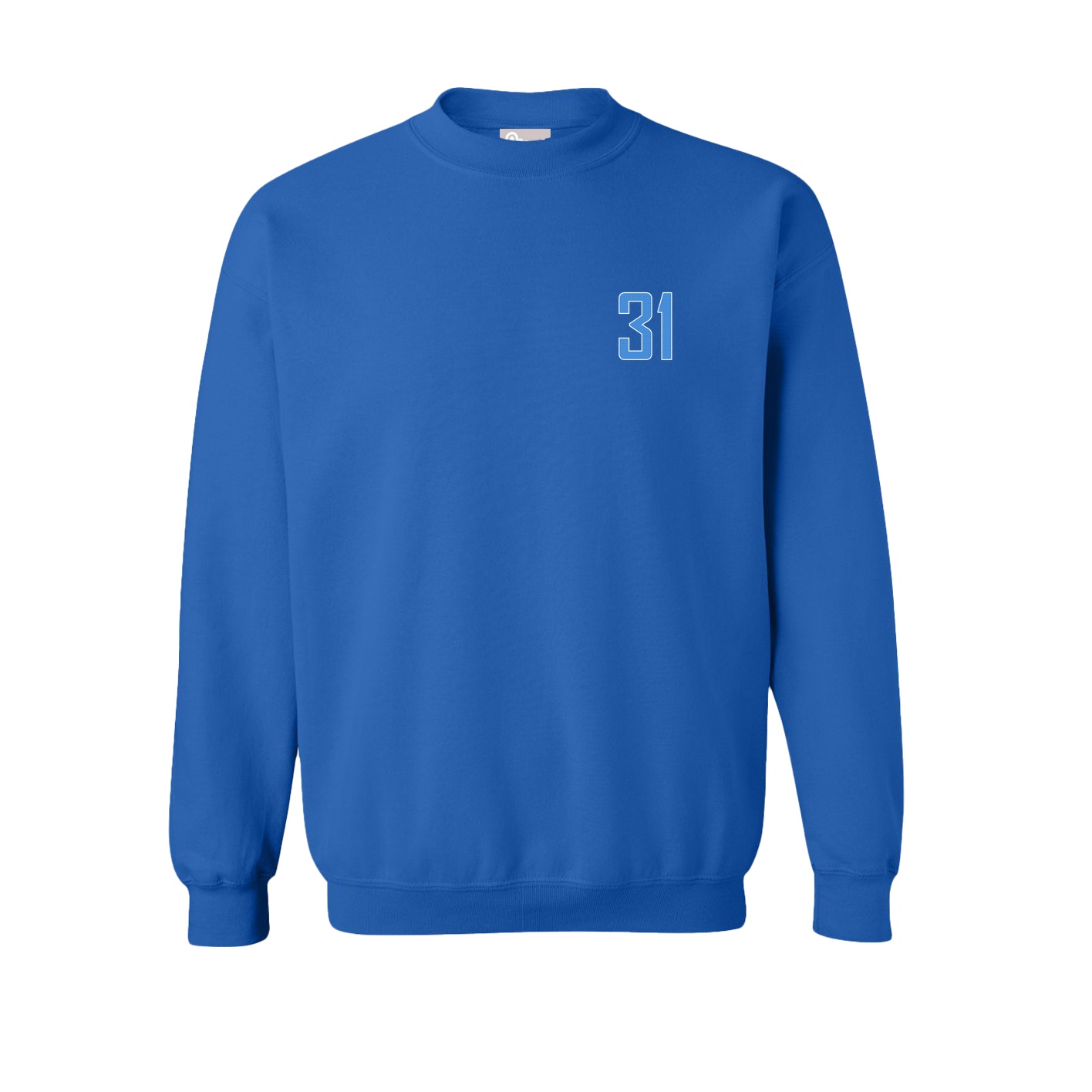 Fleece Crew — Front Shirsy in Royal