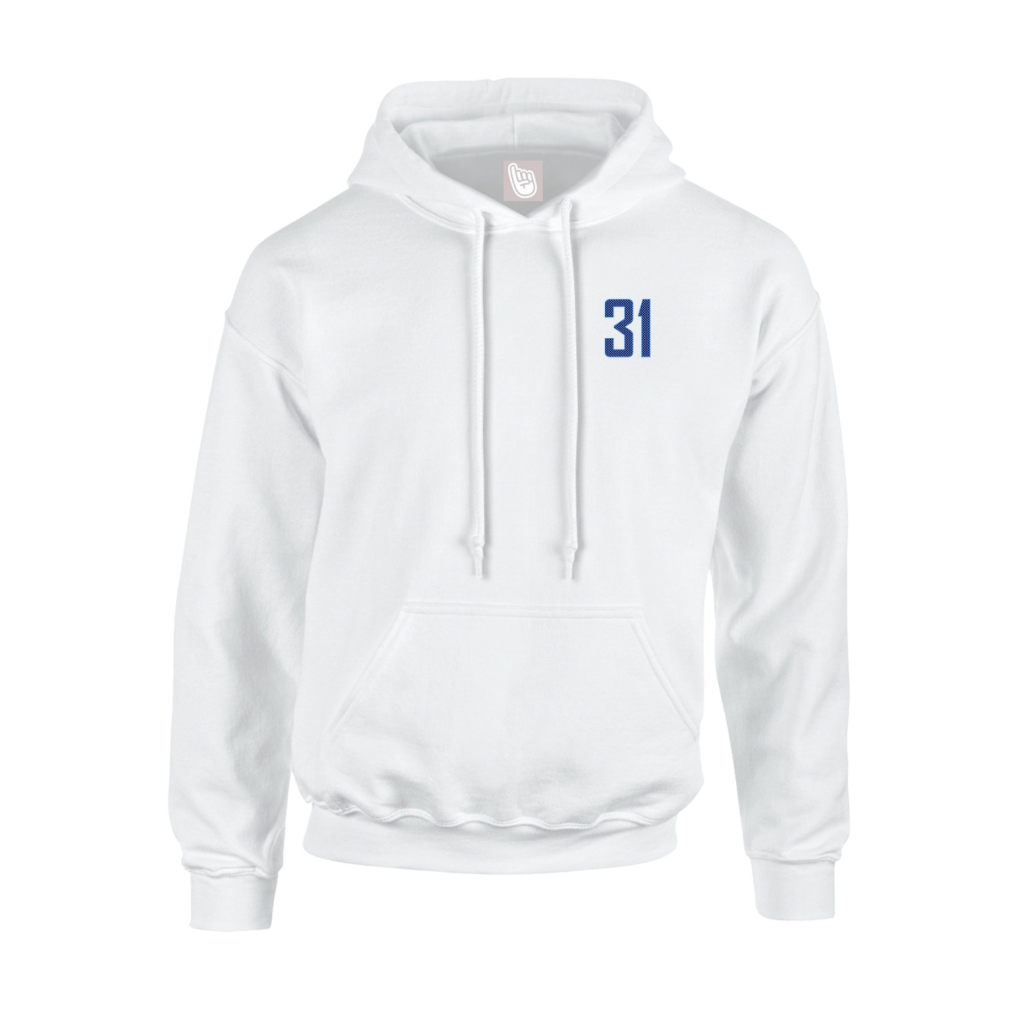 Youth Hoodie — Front Shirsy in White