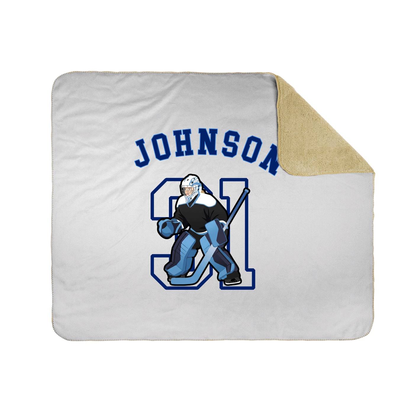Throw Blanket — Shirsey Arch in White