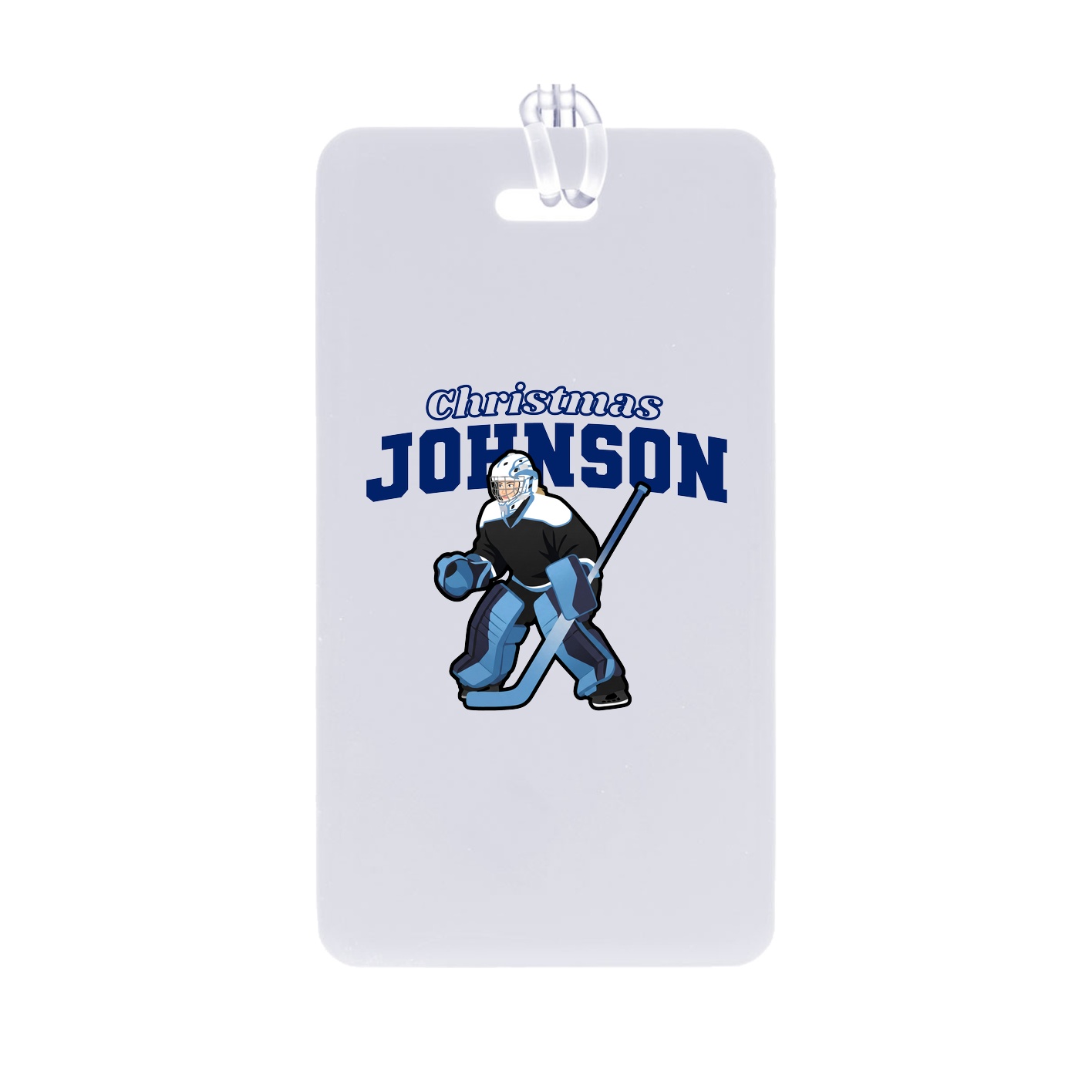 Bag Tag — Name Arch in Classic