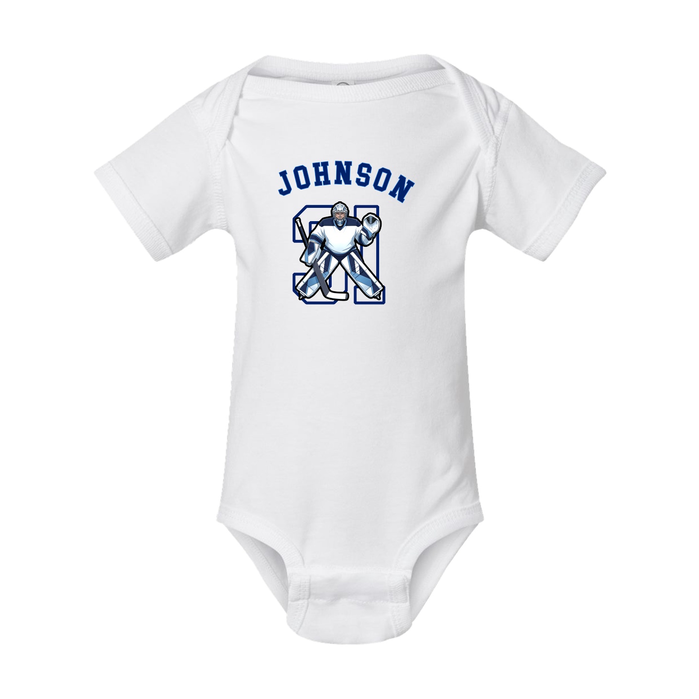Baby Onesie — Shirsey Arch in White