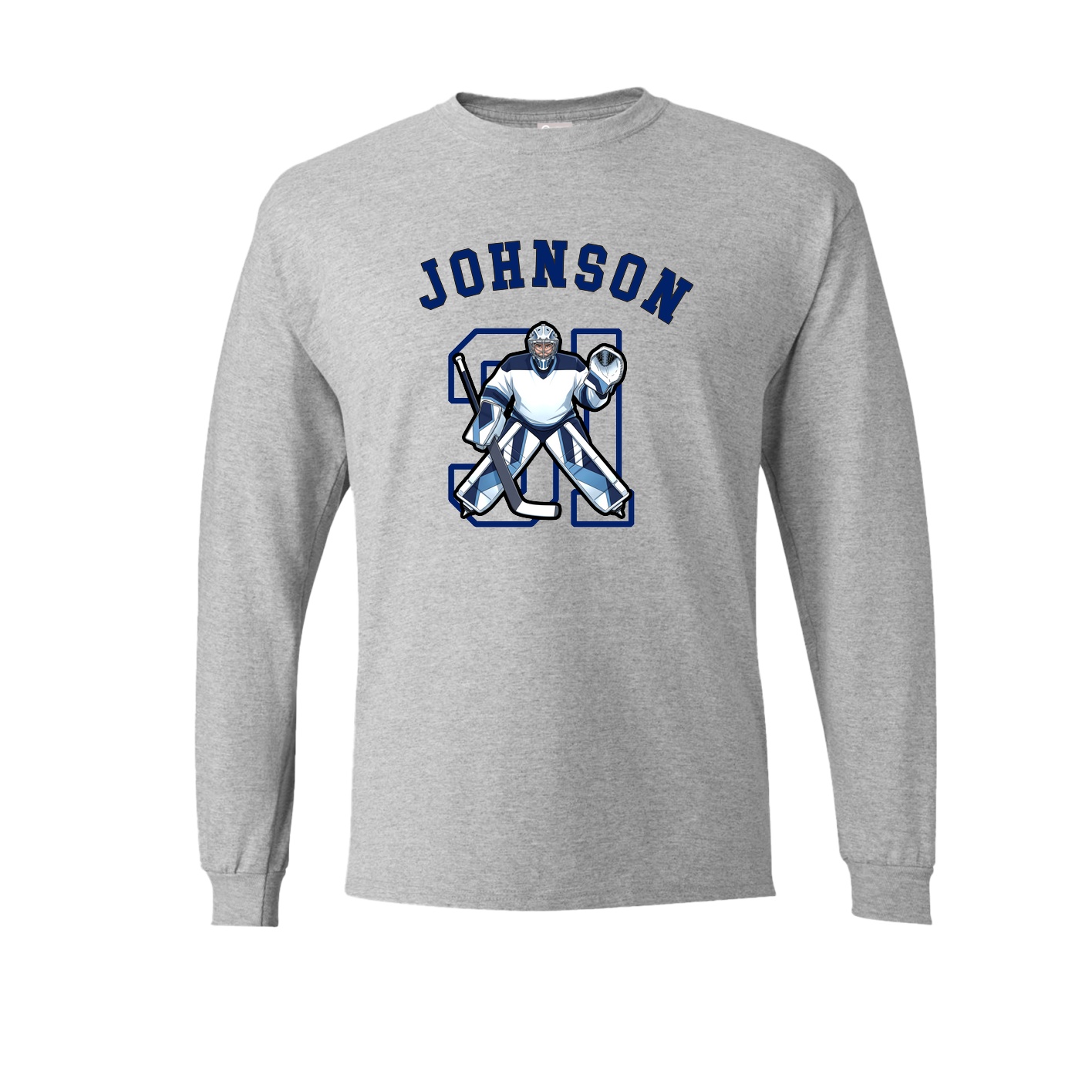 Long Sleeve Tee — Shirsey Arch in Grey