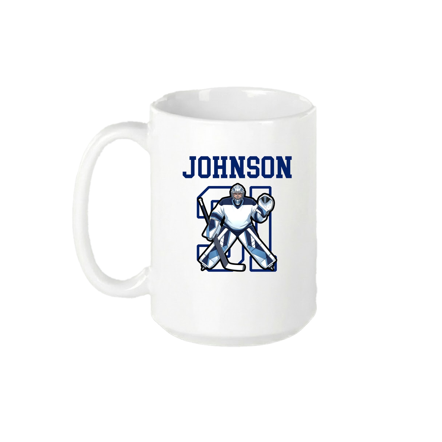 15oz Coffee Mug — Shirsey in White