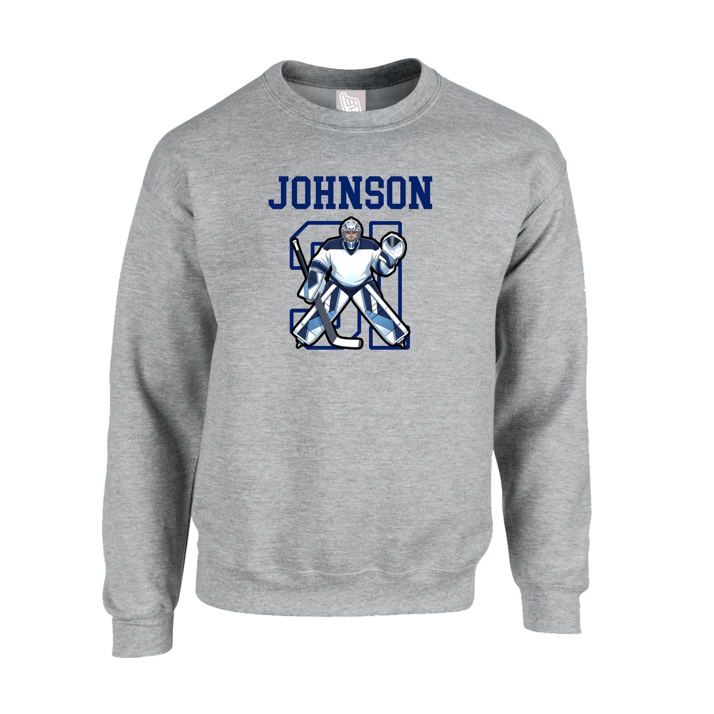 Fleece Crew — Shirsey in Grey