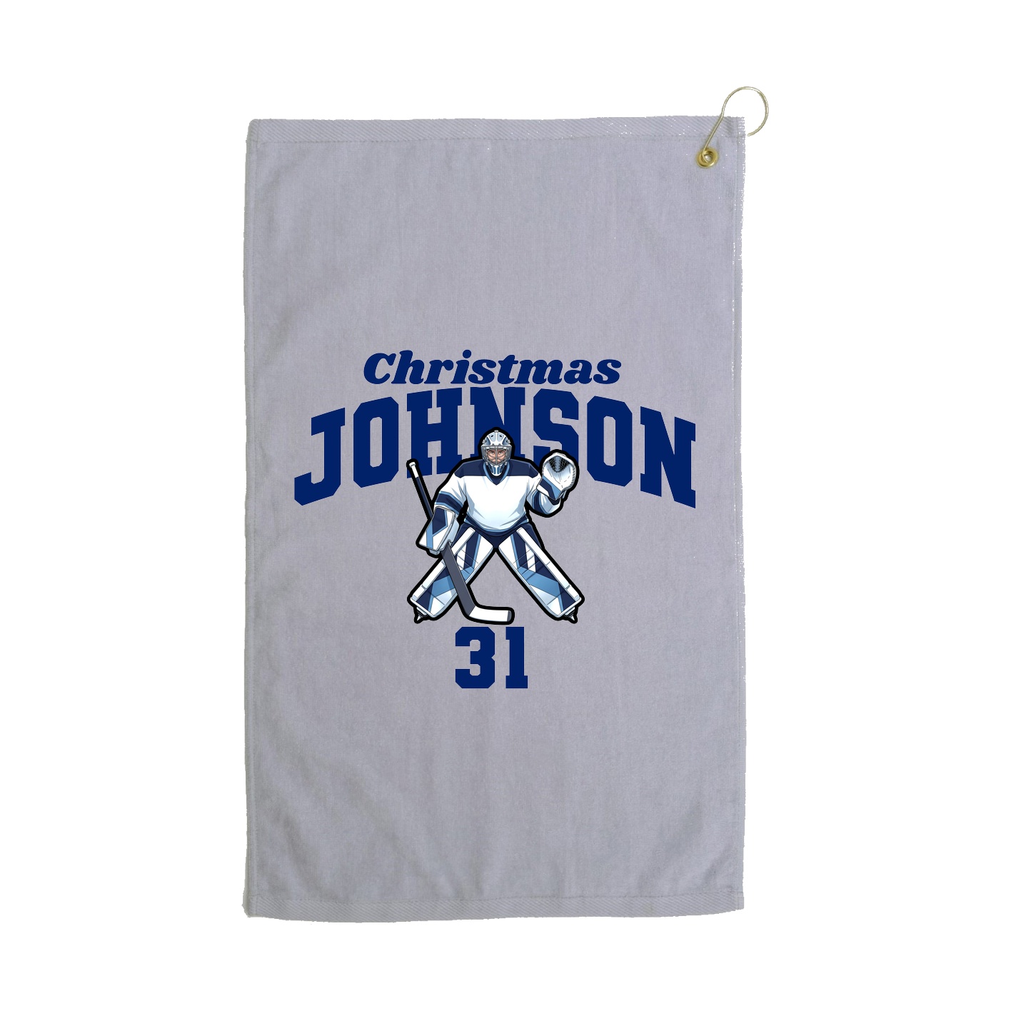 Golf Towel — Signature Arch in Grey