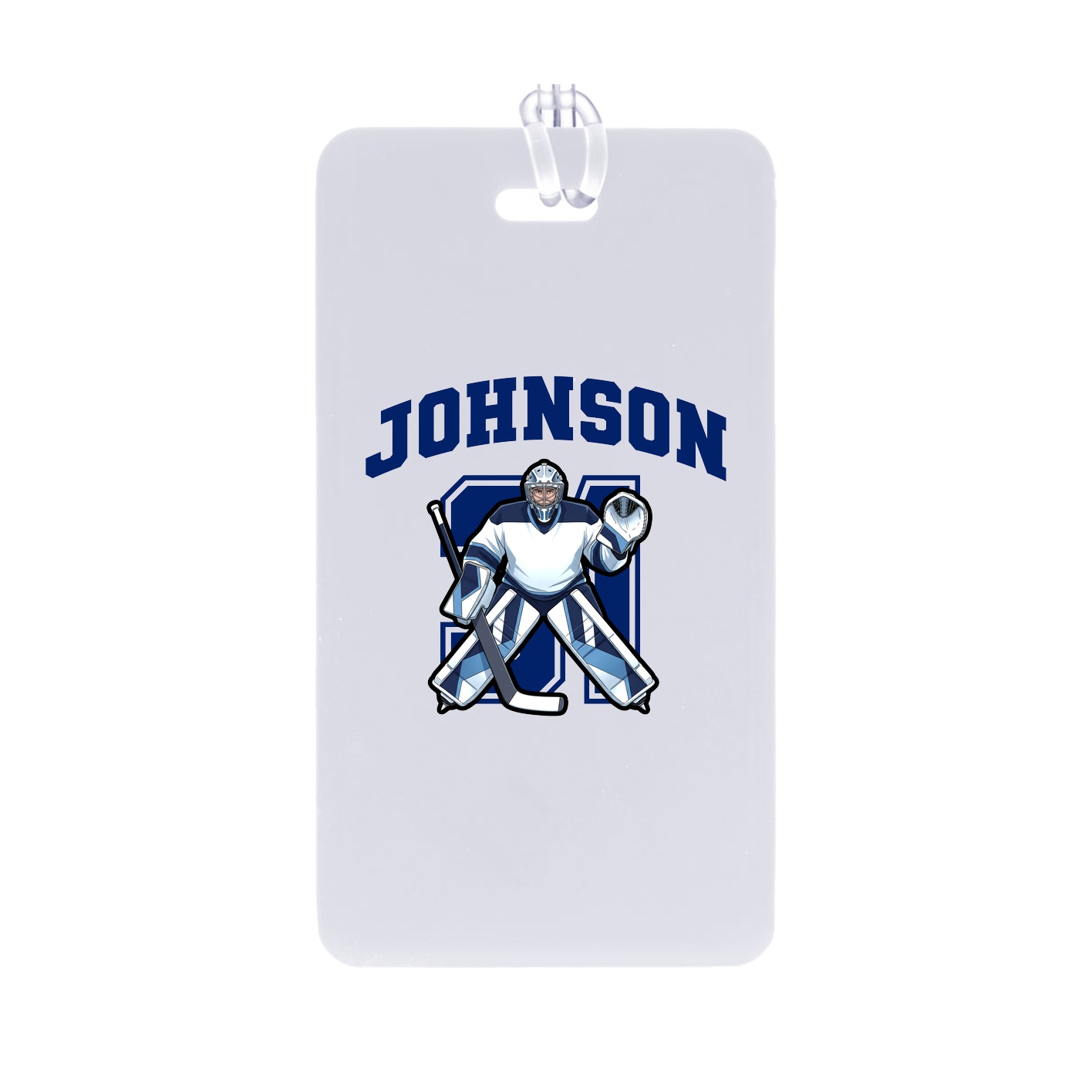Bag Tag — Number in Classic