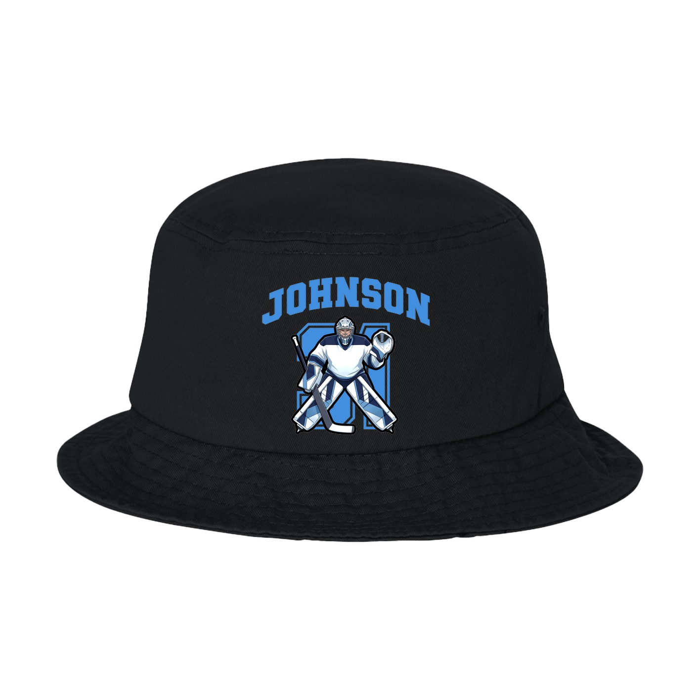 Bucket Cap — Number in Black