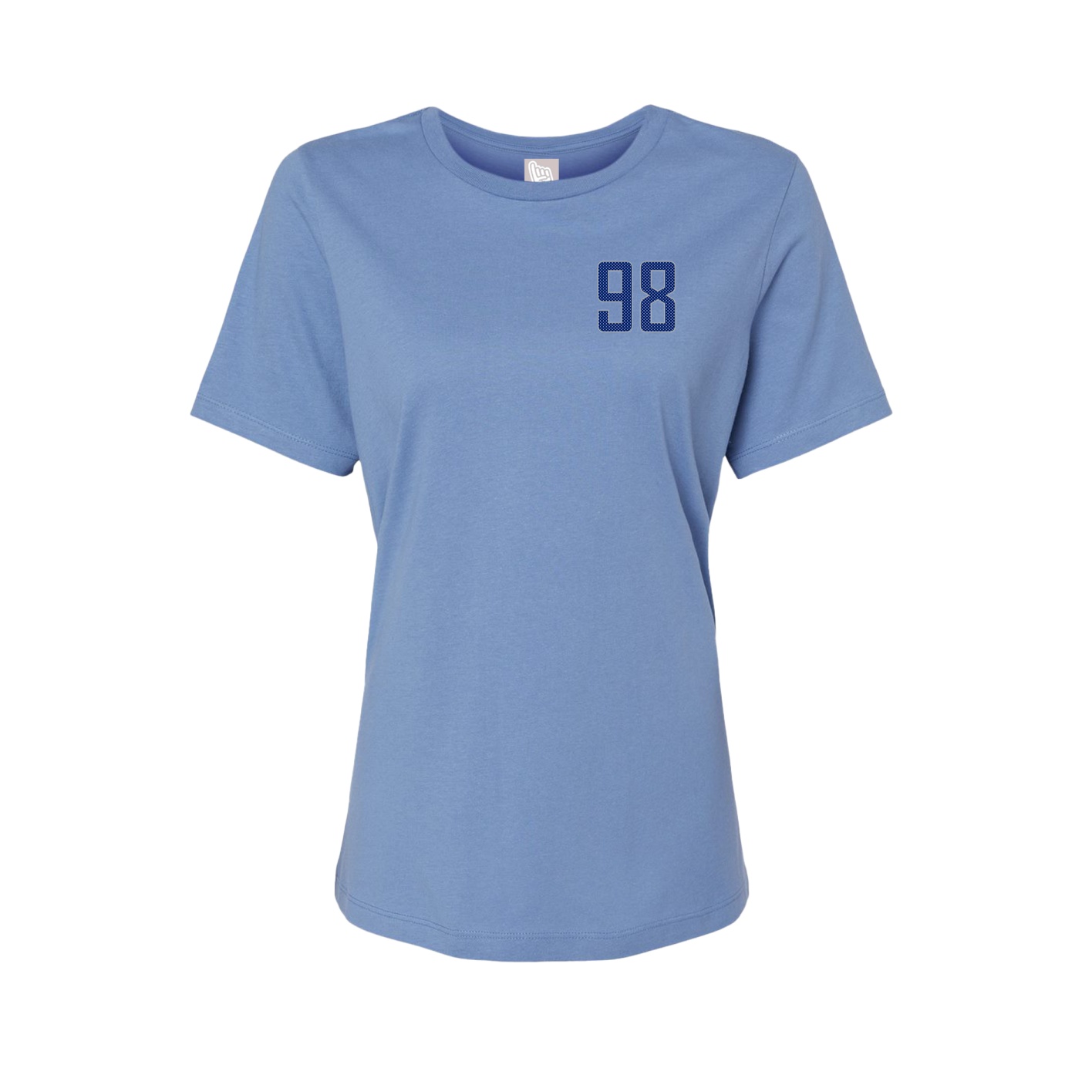 Womens Tee — Front Shirsy in Powder Blue