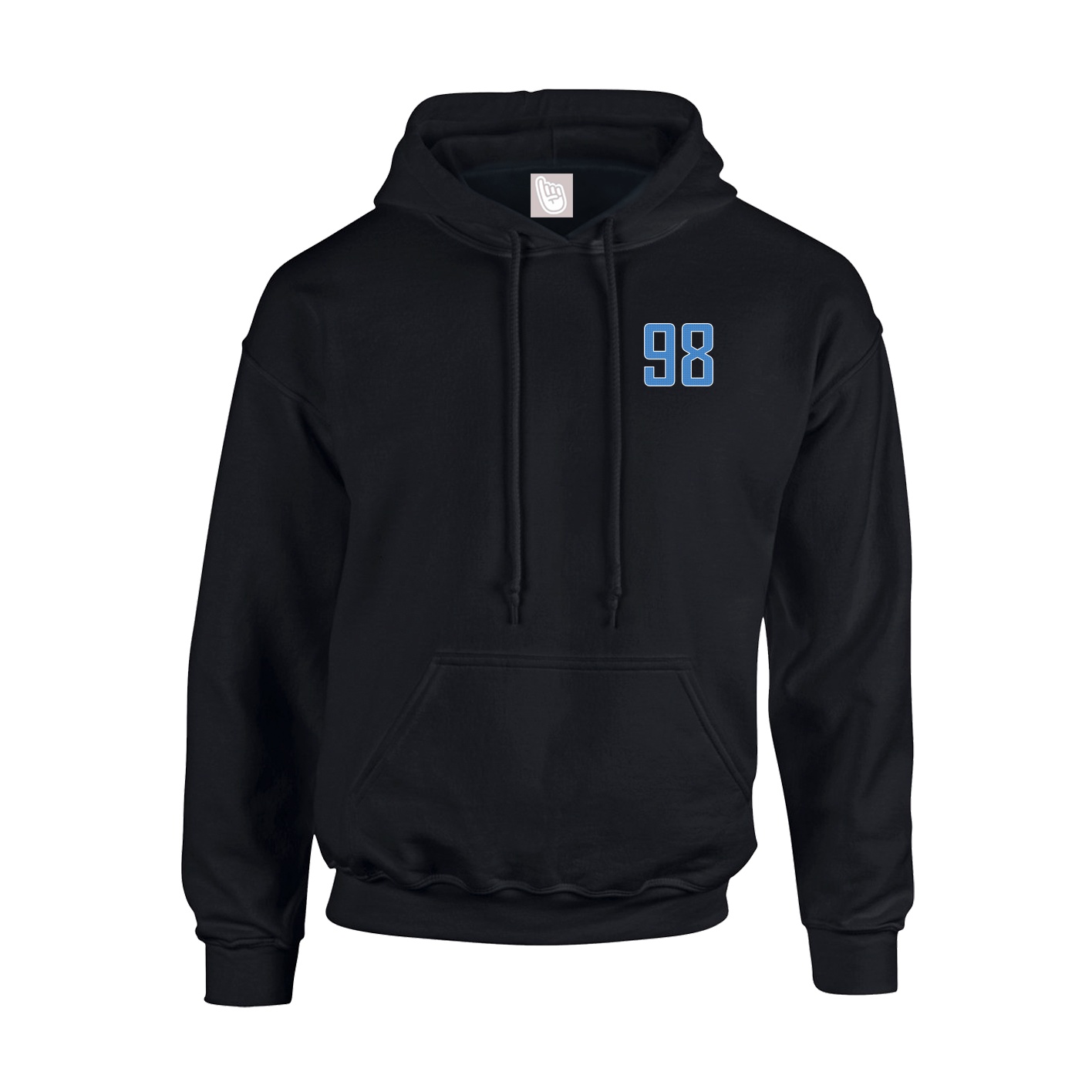 Youth Hoodie — Front Shirsy in Black