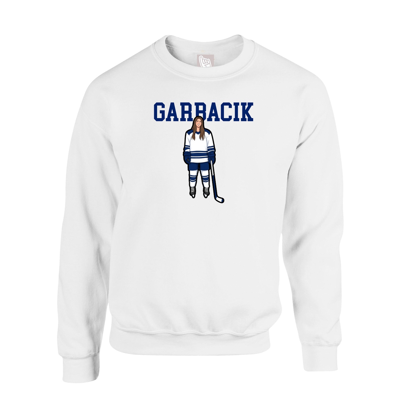 Fleece Crew — Shirsey in White