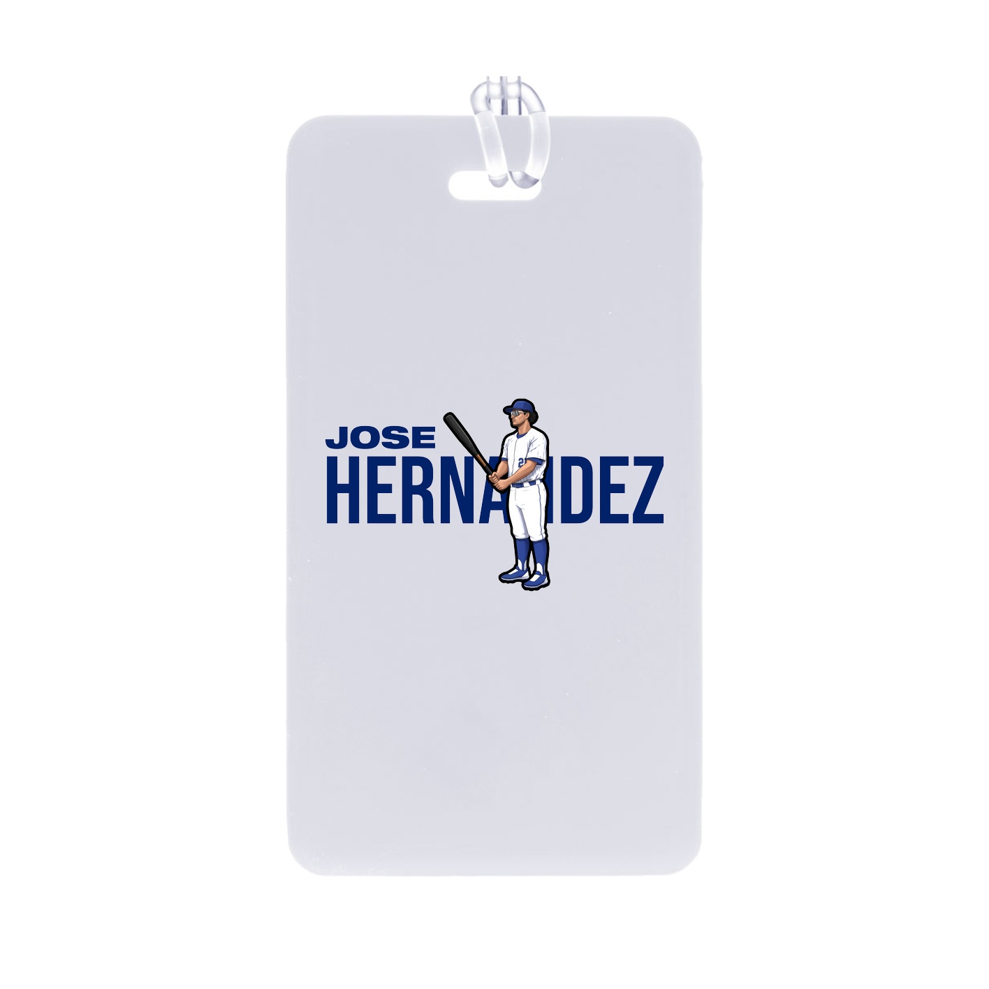 Bag Tag — Player Name in Classic