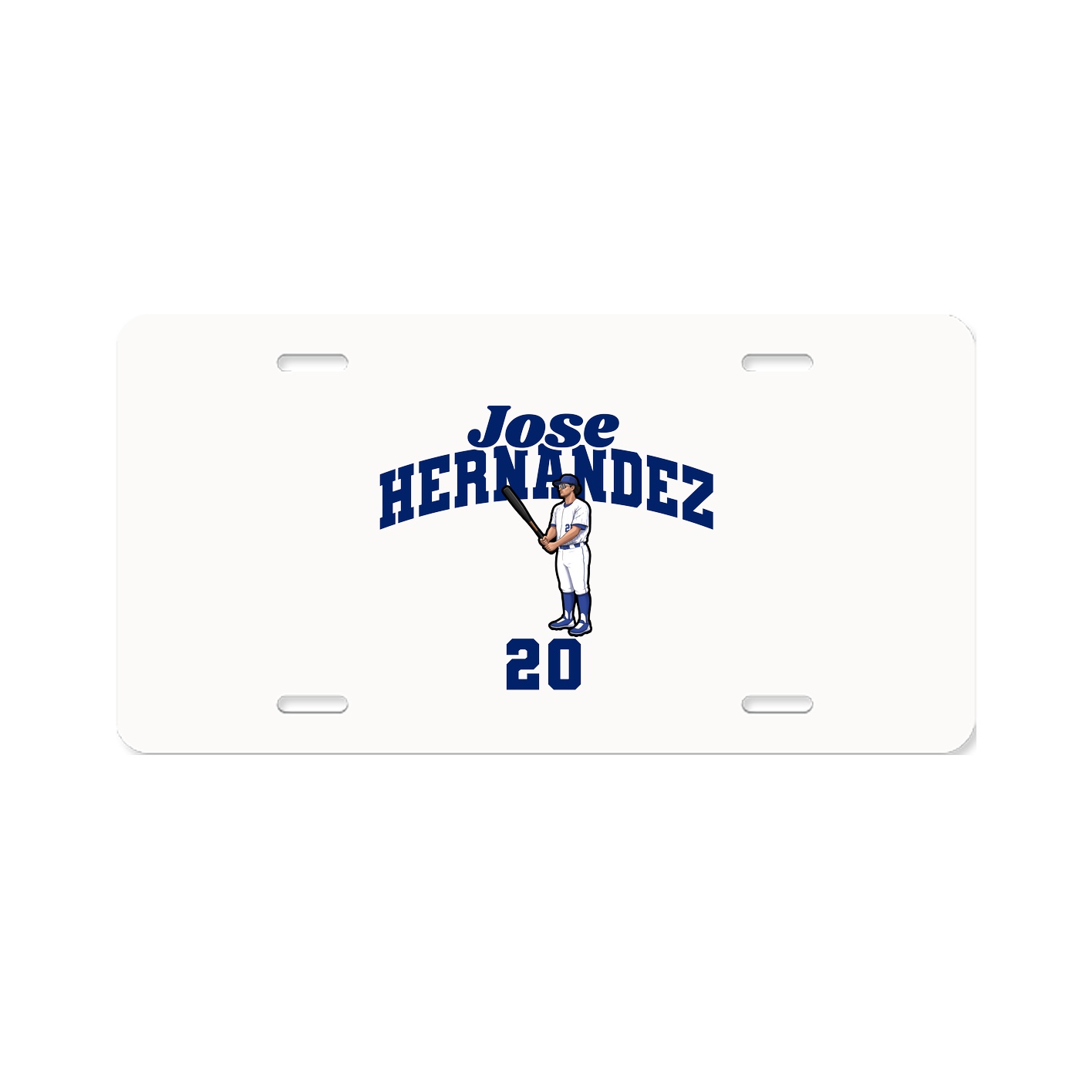 License Plate — Signature Arch in Classic