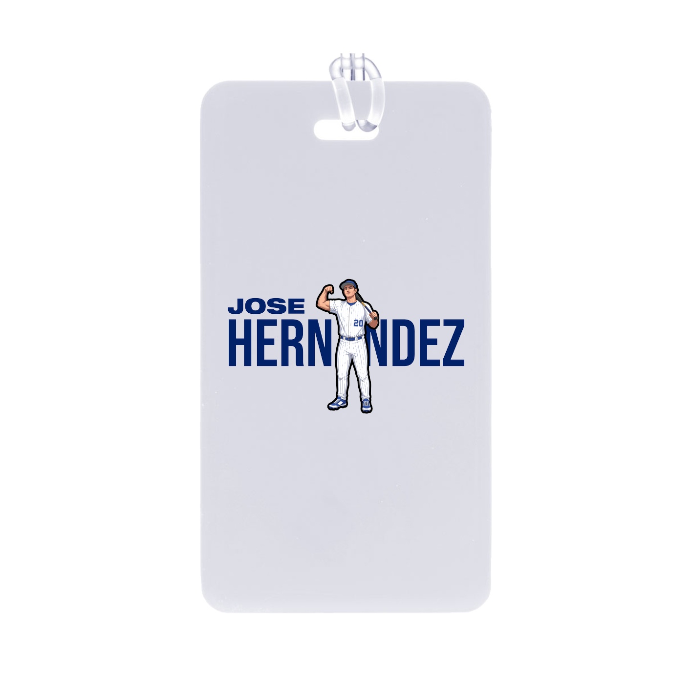 Bag Tag — Player Name in Classic