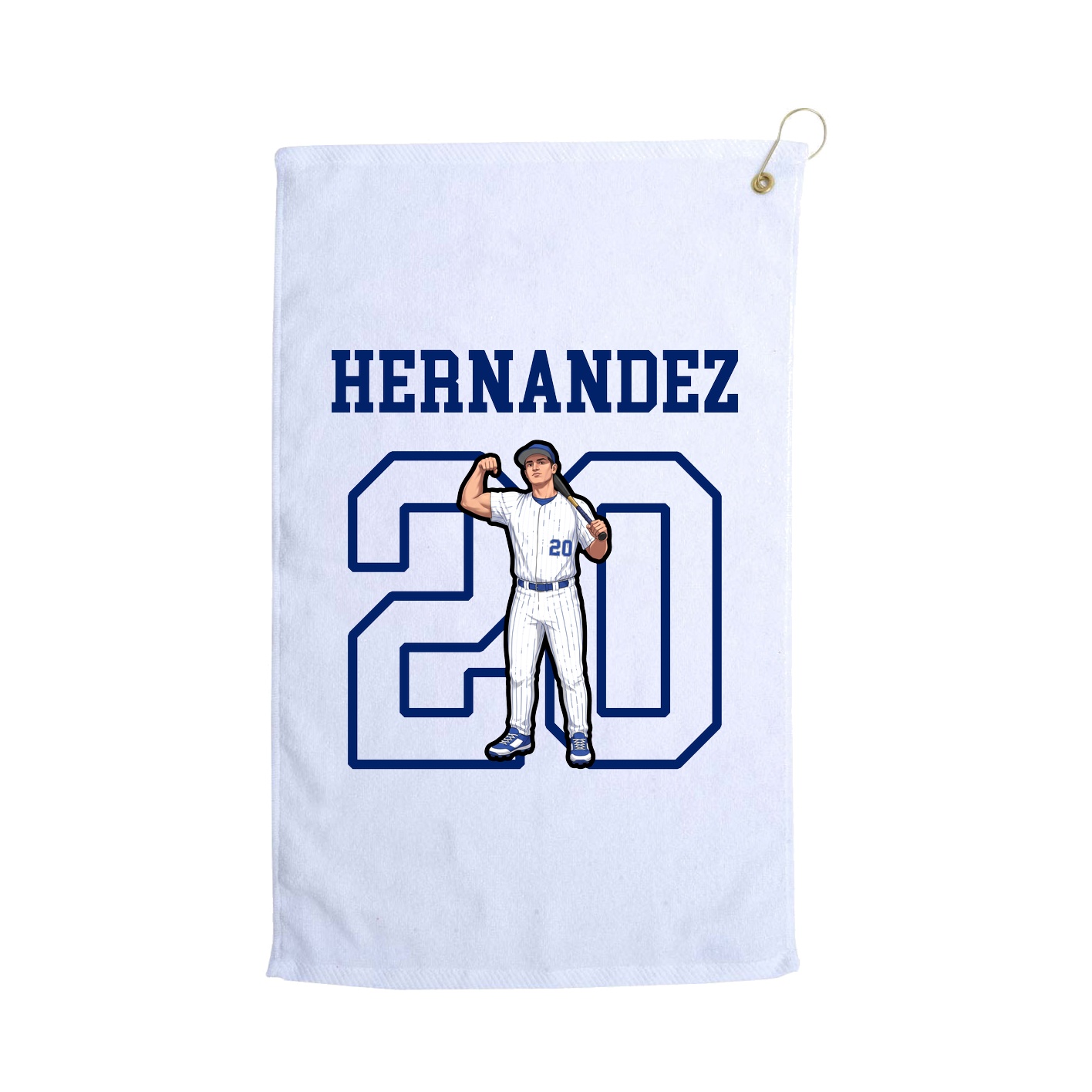 Golf Towel — Shirsey in White