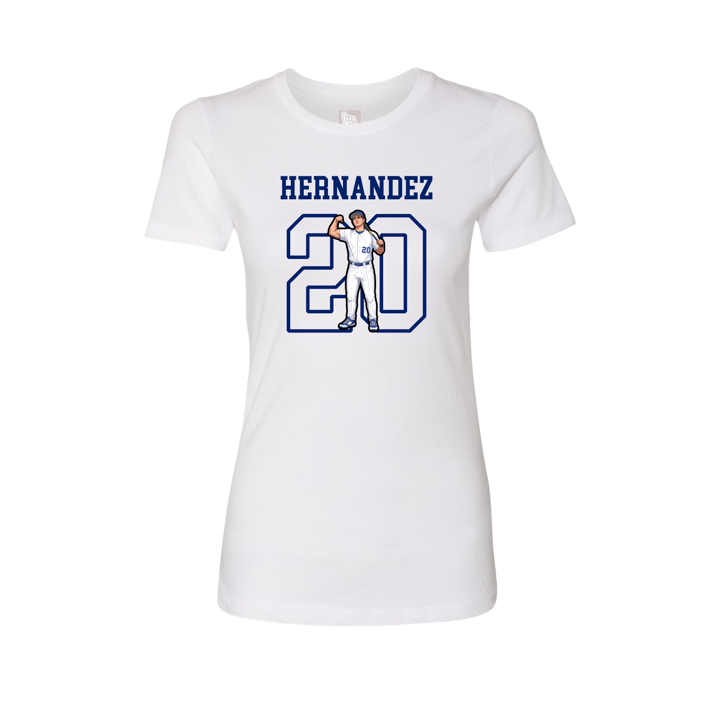 Fitted Women's Tee — Shirsey in White