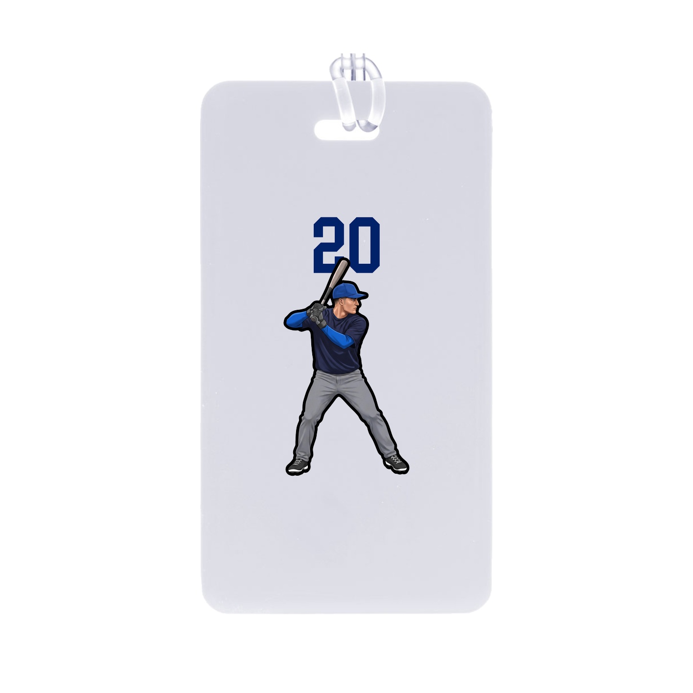 Bag Tag — Number Top in Classic