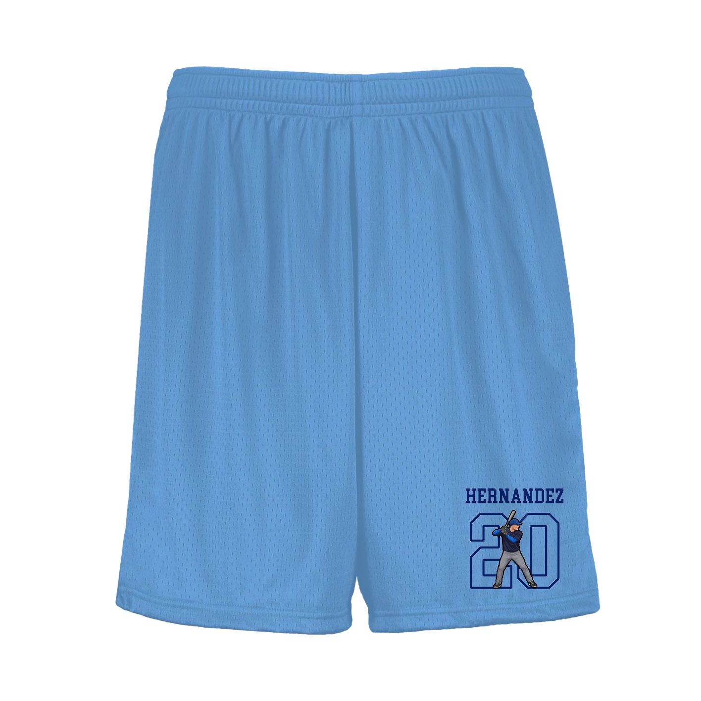 Shorts — Shirsey in Light Blue