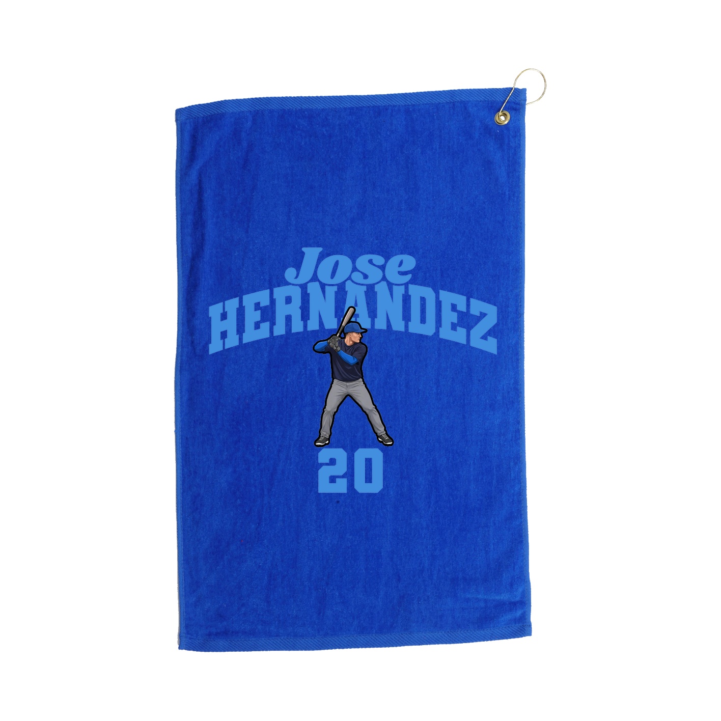 Golf Towel — Signature Arch in Royal