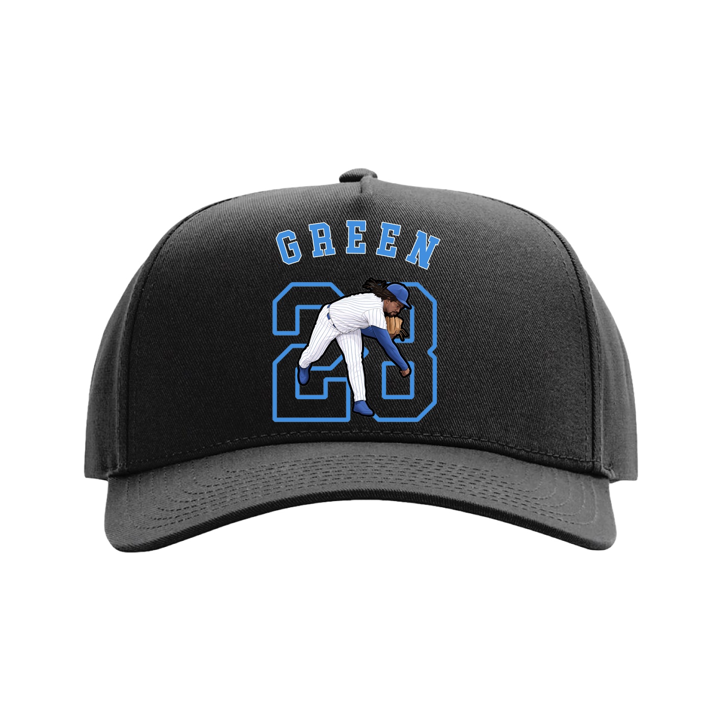 Full Fabric Five-Panel Champ Cap