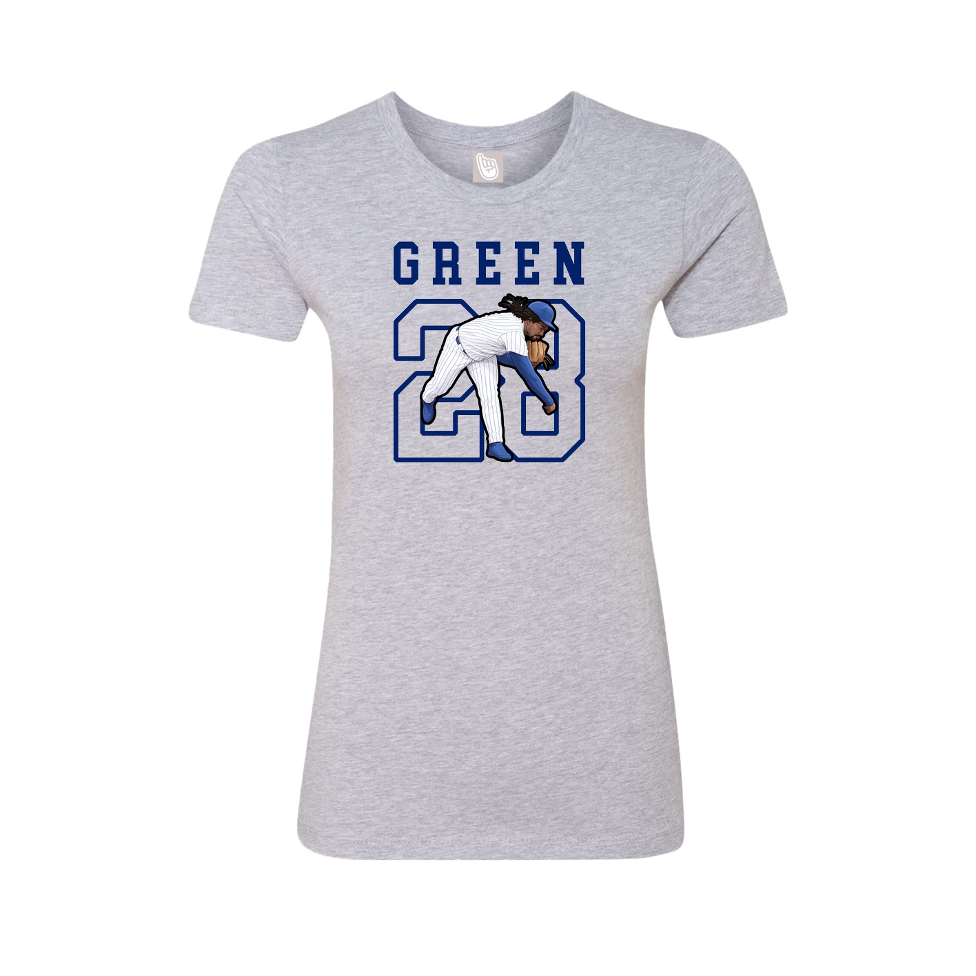 Fitted Women's Tee — Shirsey in Grey