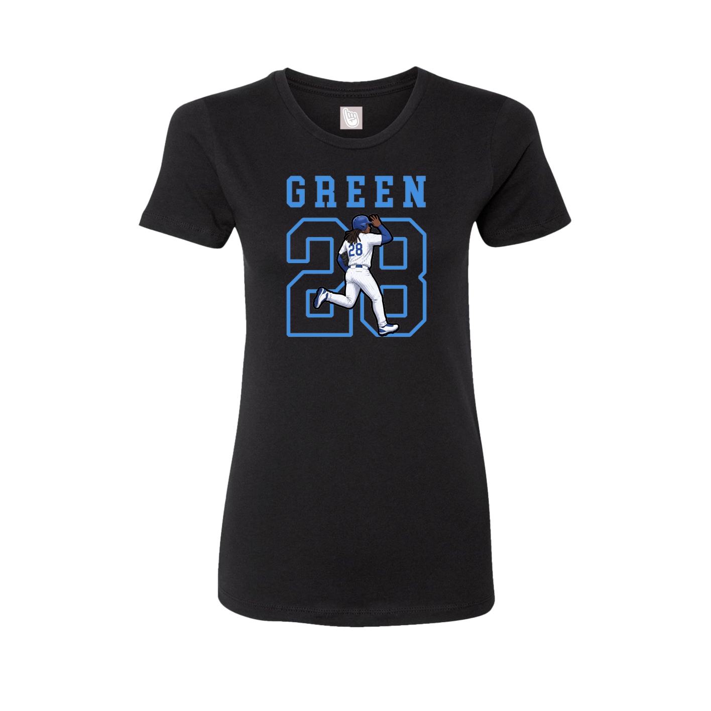 Fitted Women's Tee — Shirsey in Black