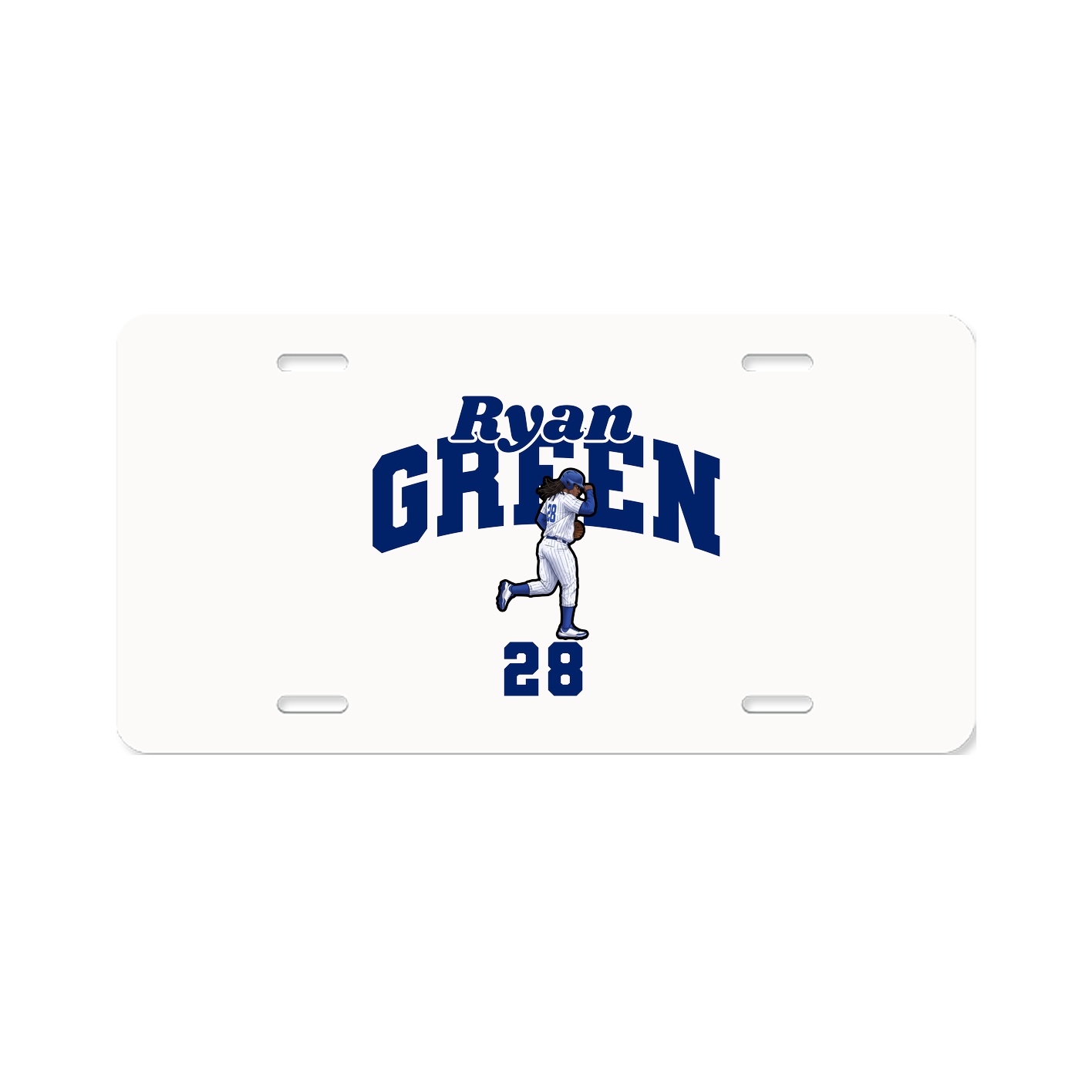 License Plate — Signature Arch in Classic