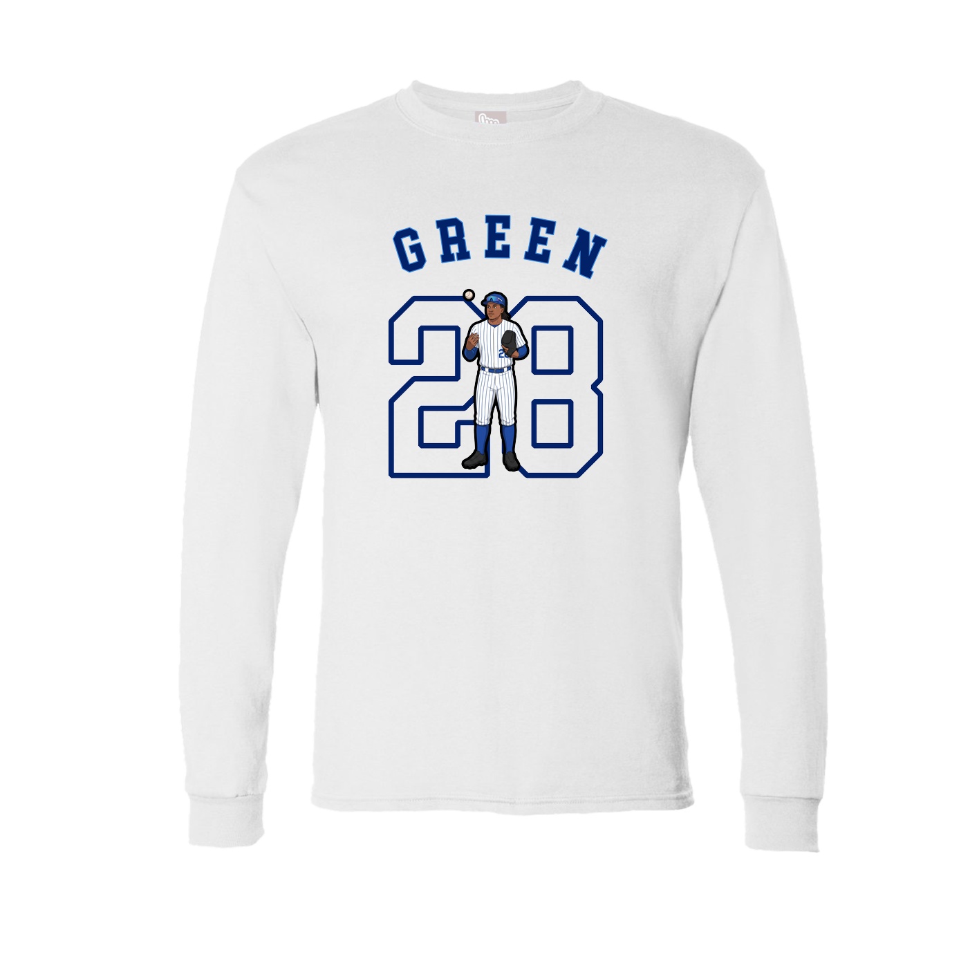 Long Sleeve Tee — Shirsey Arch in White