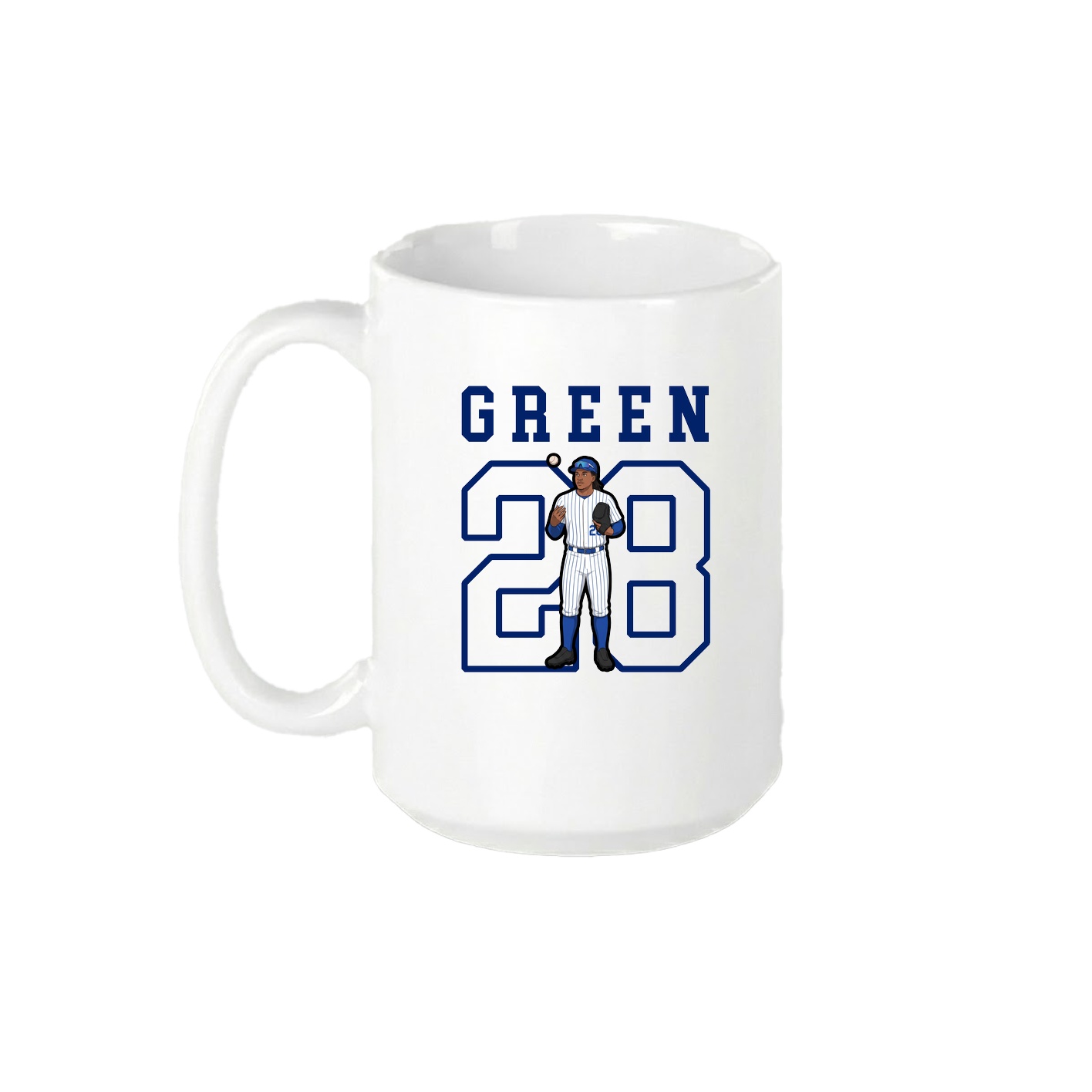 15oz Coffee Mug — Shirsey in White