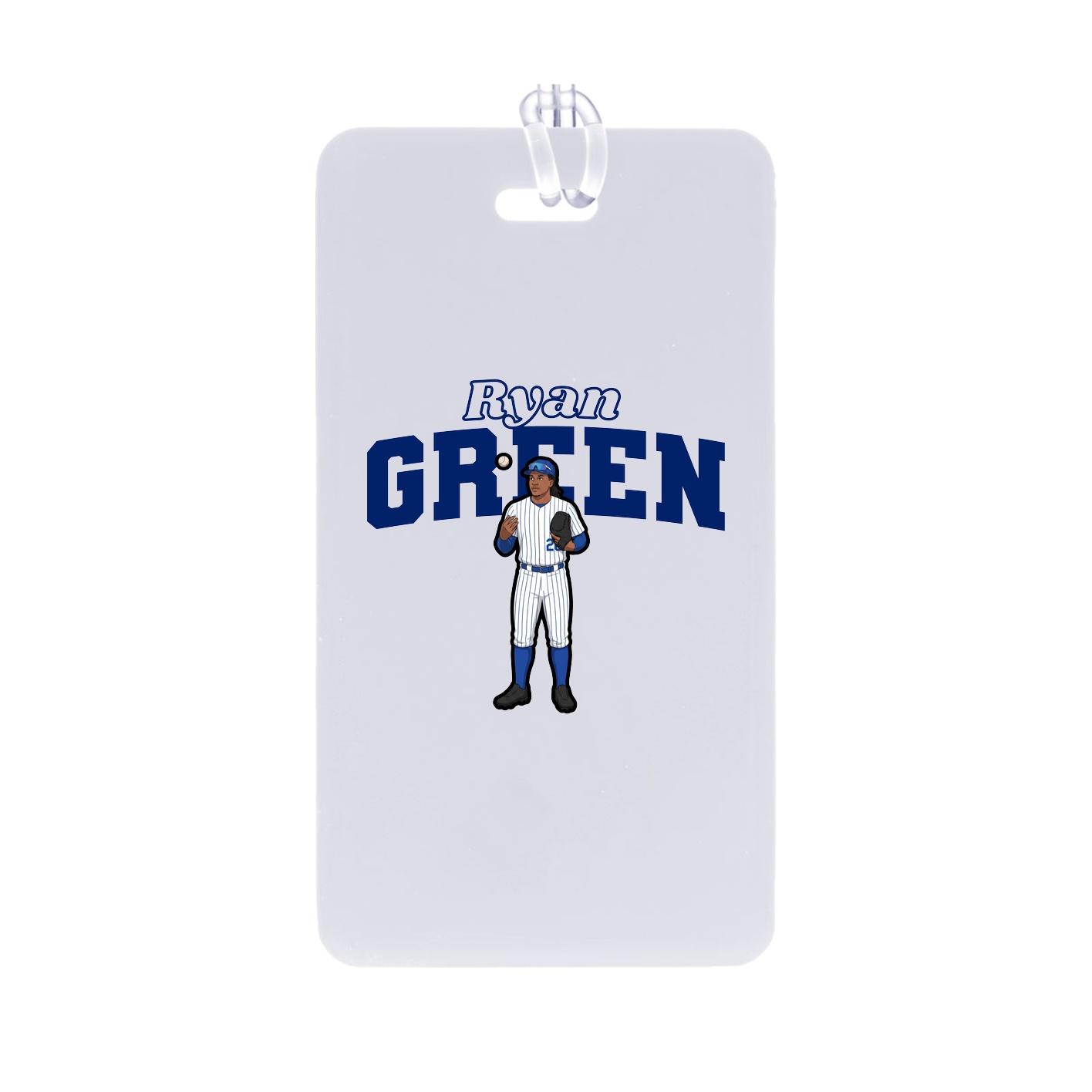 Bag Tag — Name Arch in Classic
