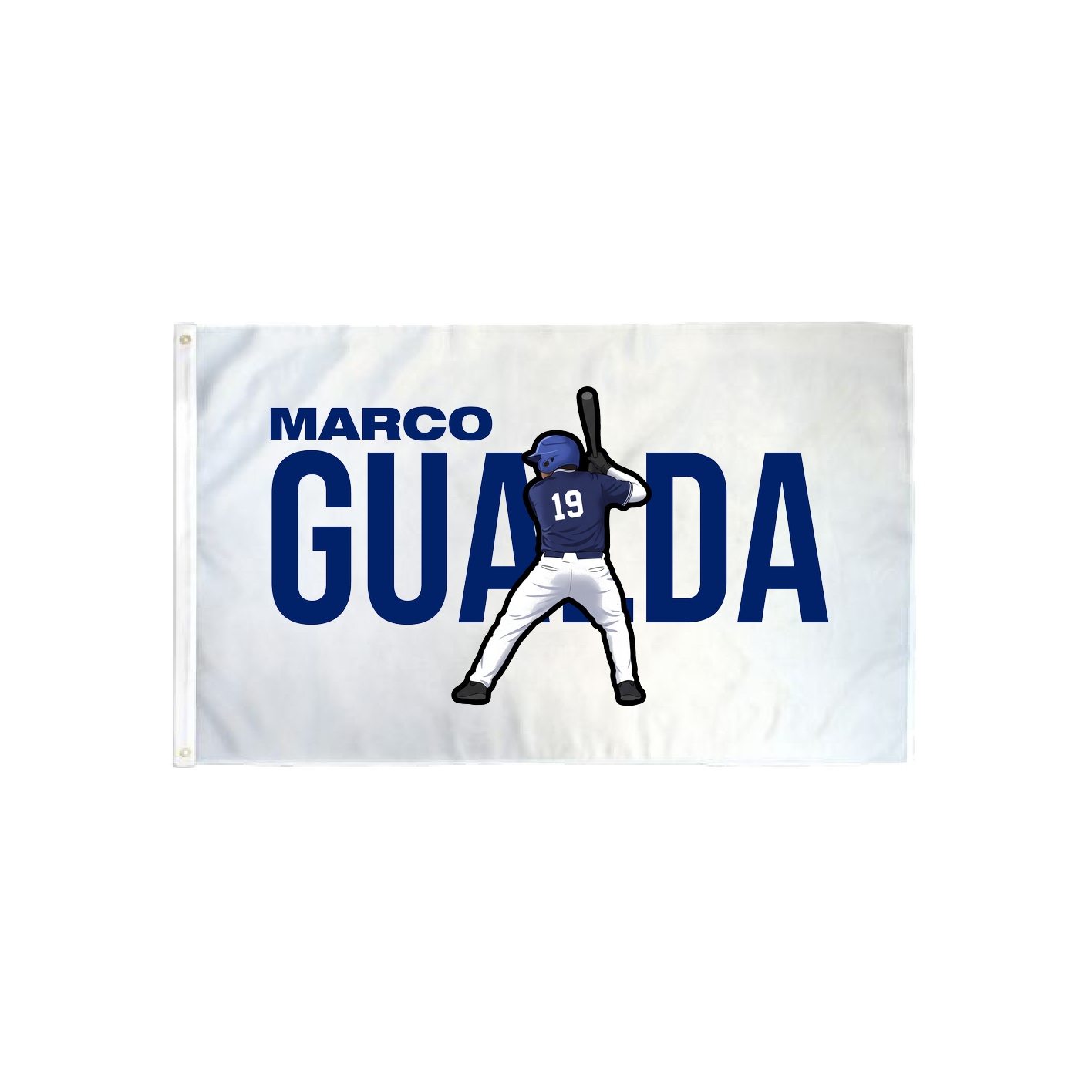 3x5 Flag — Player Name in Classic