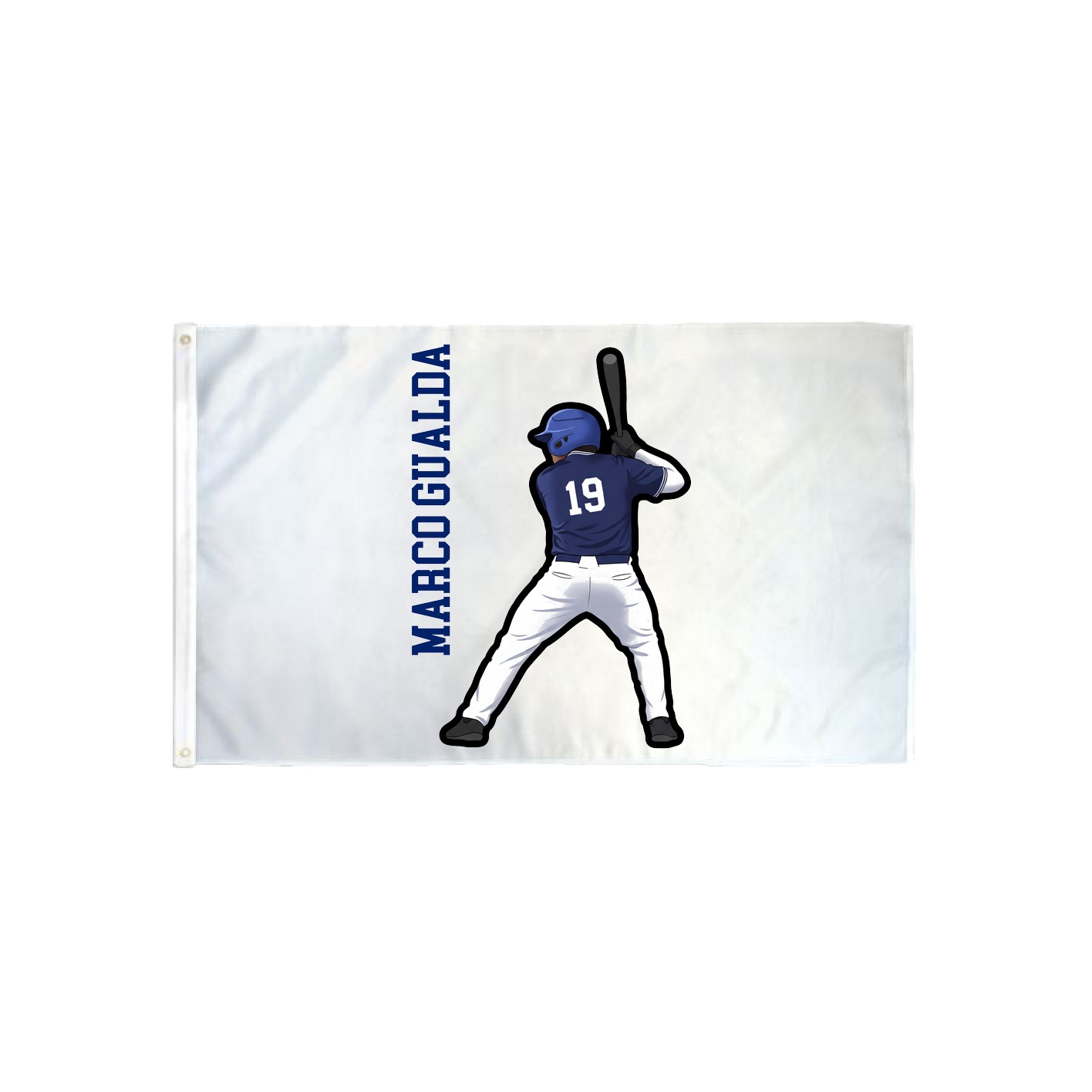 3x5 Flag — Name Vertical in Classic