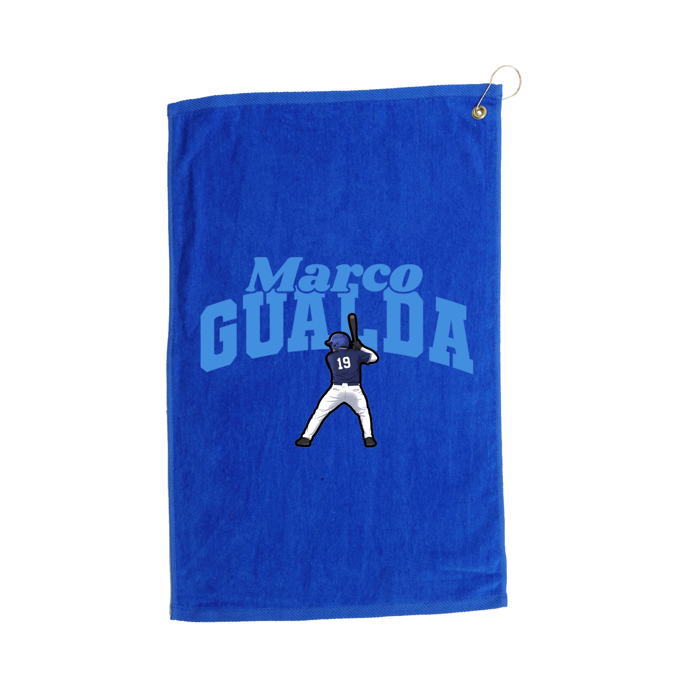 Golf Towel — Signature Arch in Royal