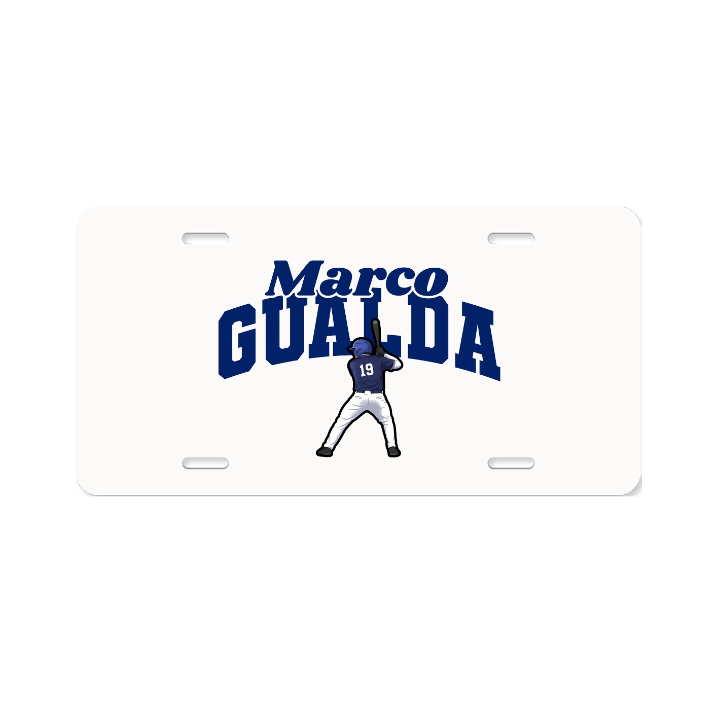 License Plate — Signature Arch in Classic