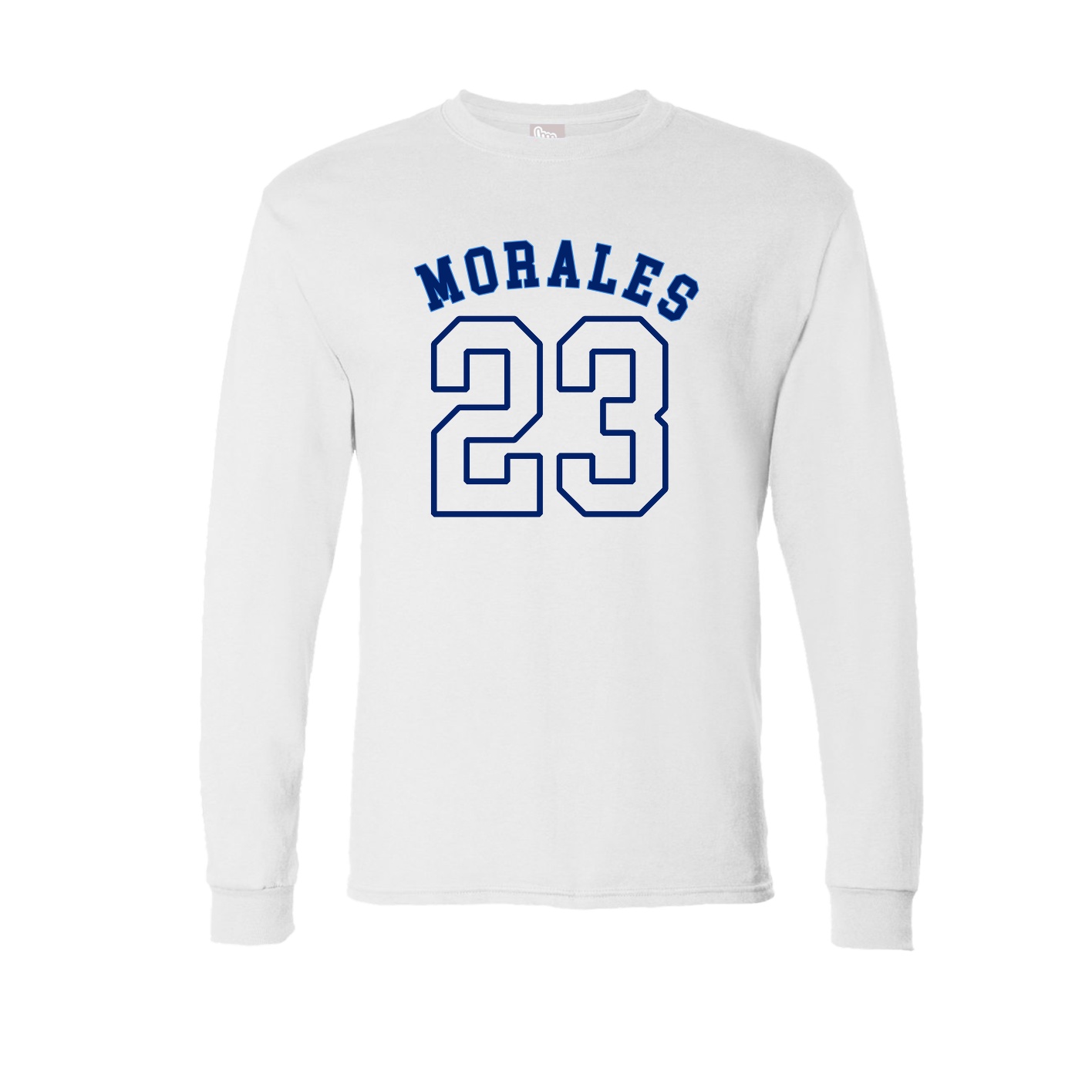Long Sleeve Tee — Shirsey Arch in White