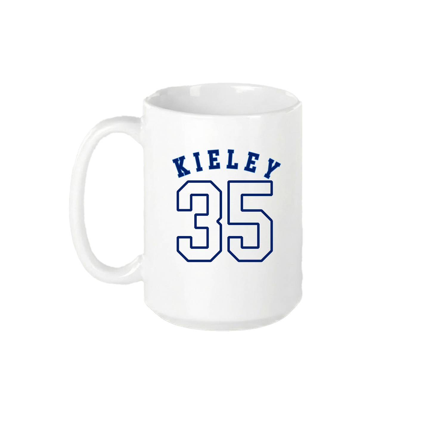15oz Coffee Mug — Shirsey Arch in White