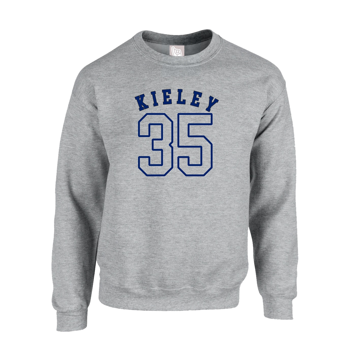 Fleece Crew — Shirsey Arch in Grey