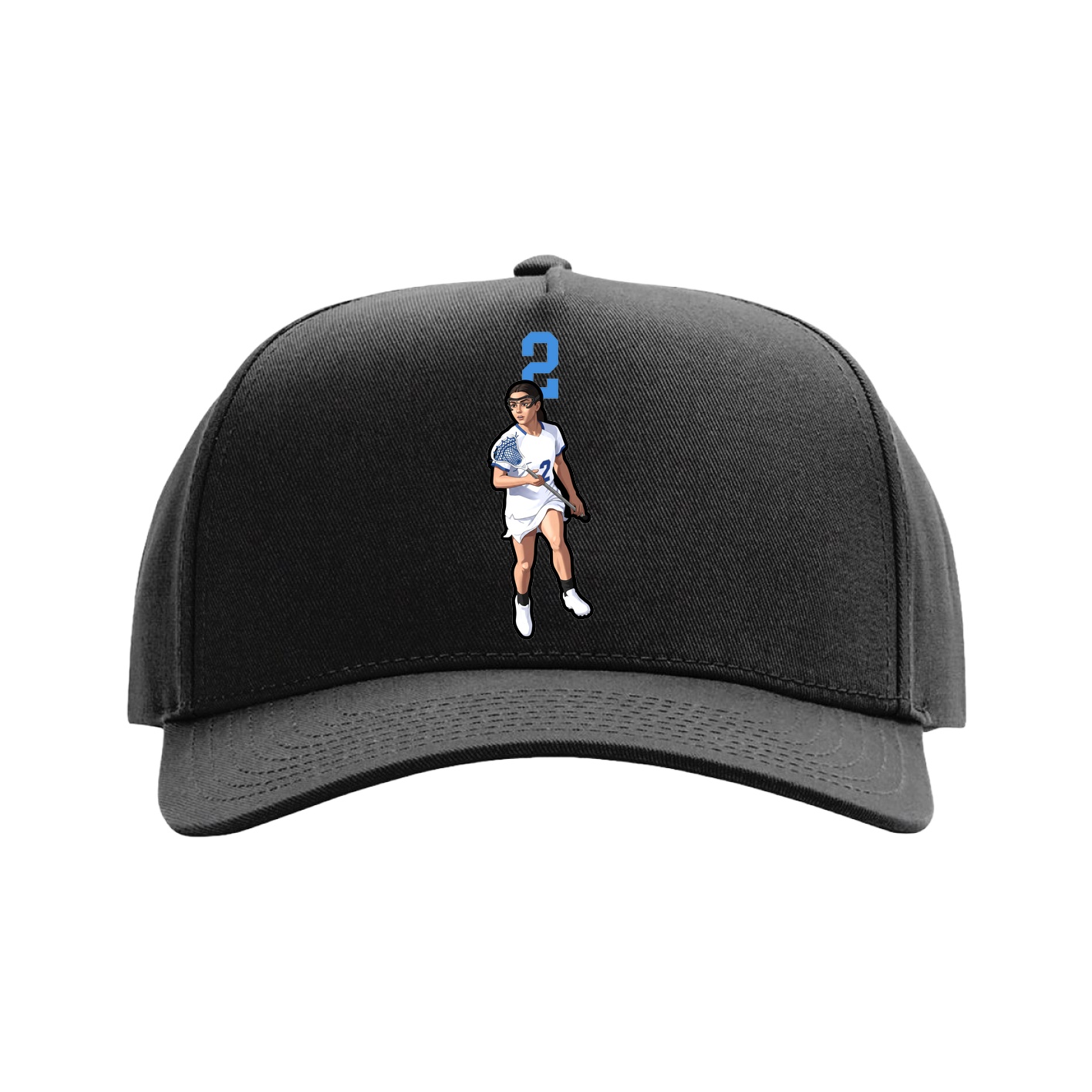Full Fabric Five-Panel Champ Cap