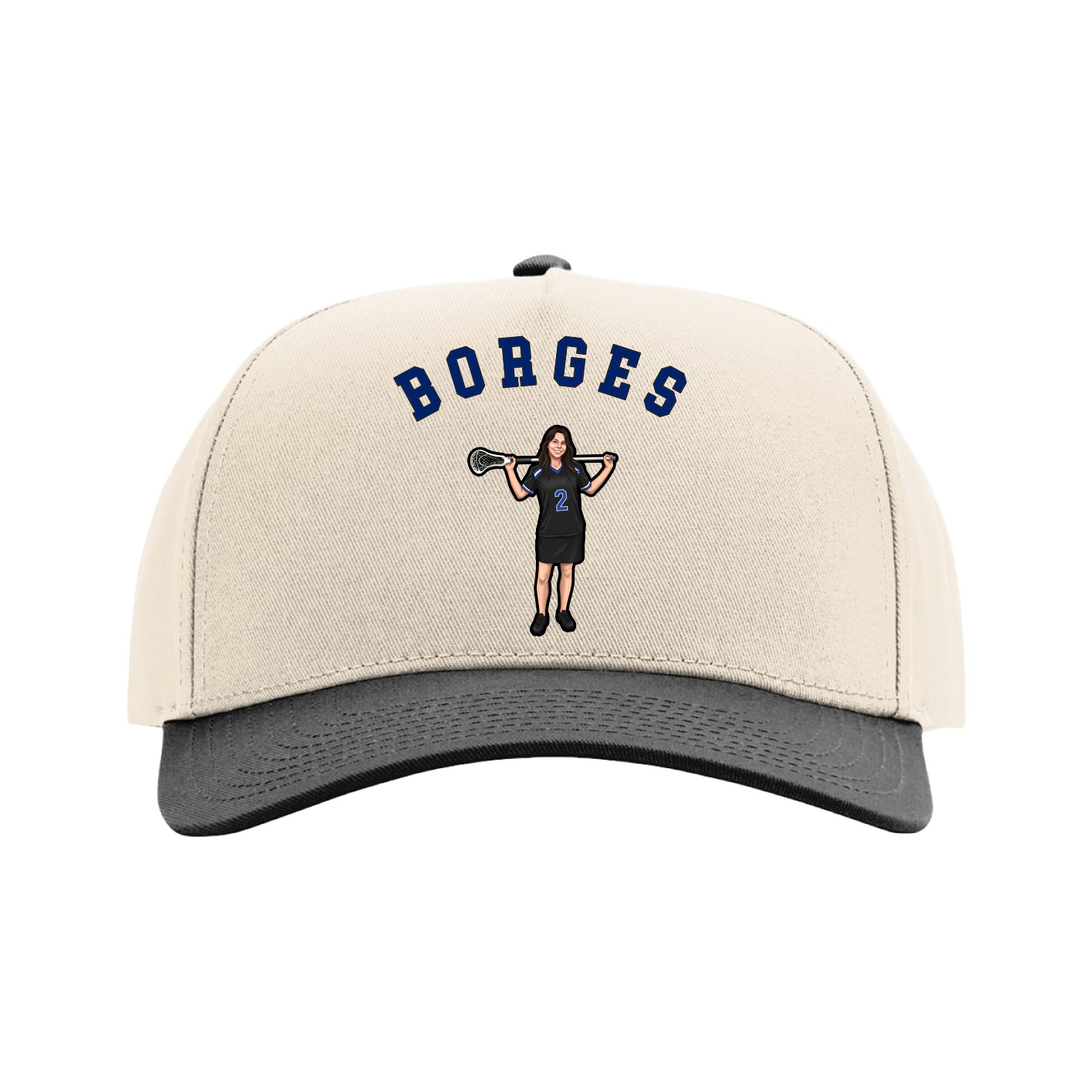Full Fabric Five-Panel Champ Cap
