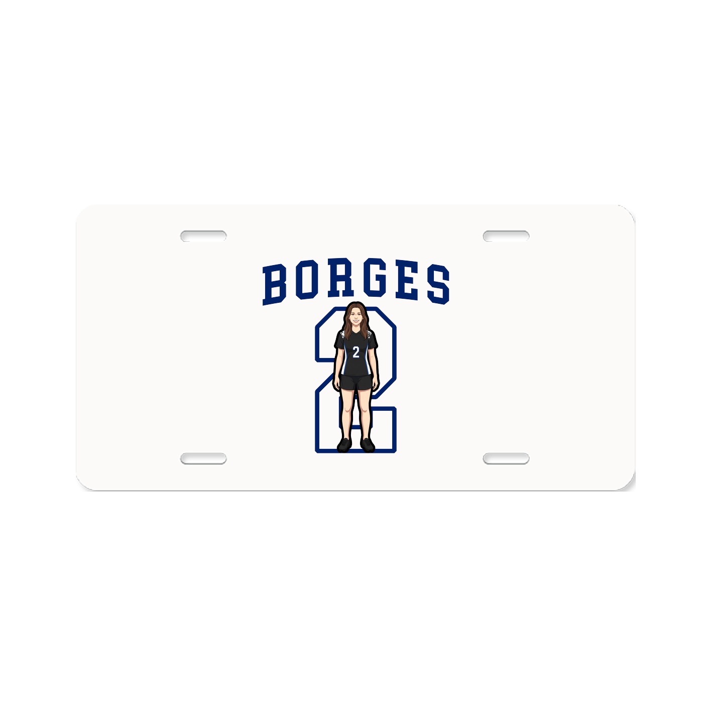 License Plate — Shirsey in Classic