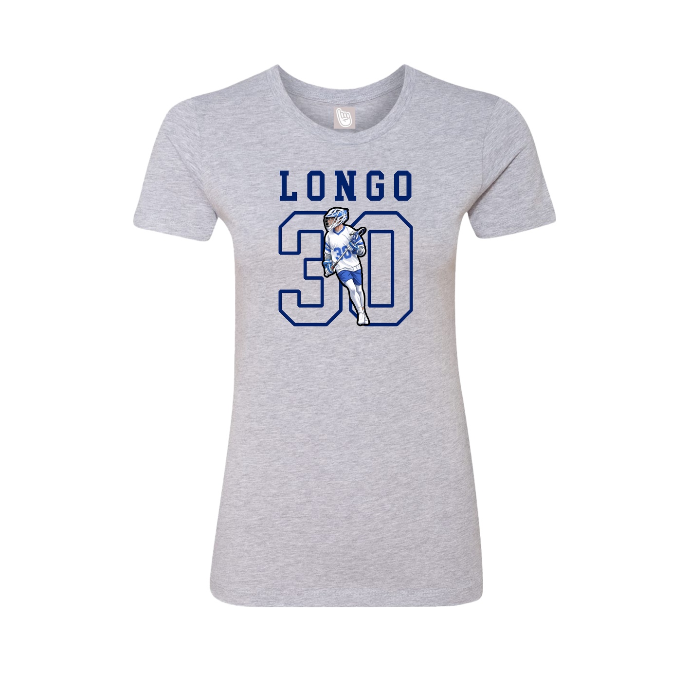 Fitted Women's Tee — Shirsey in Grey