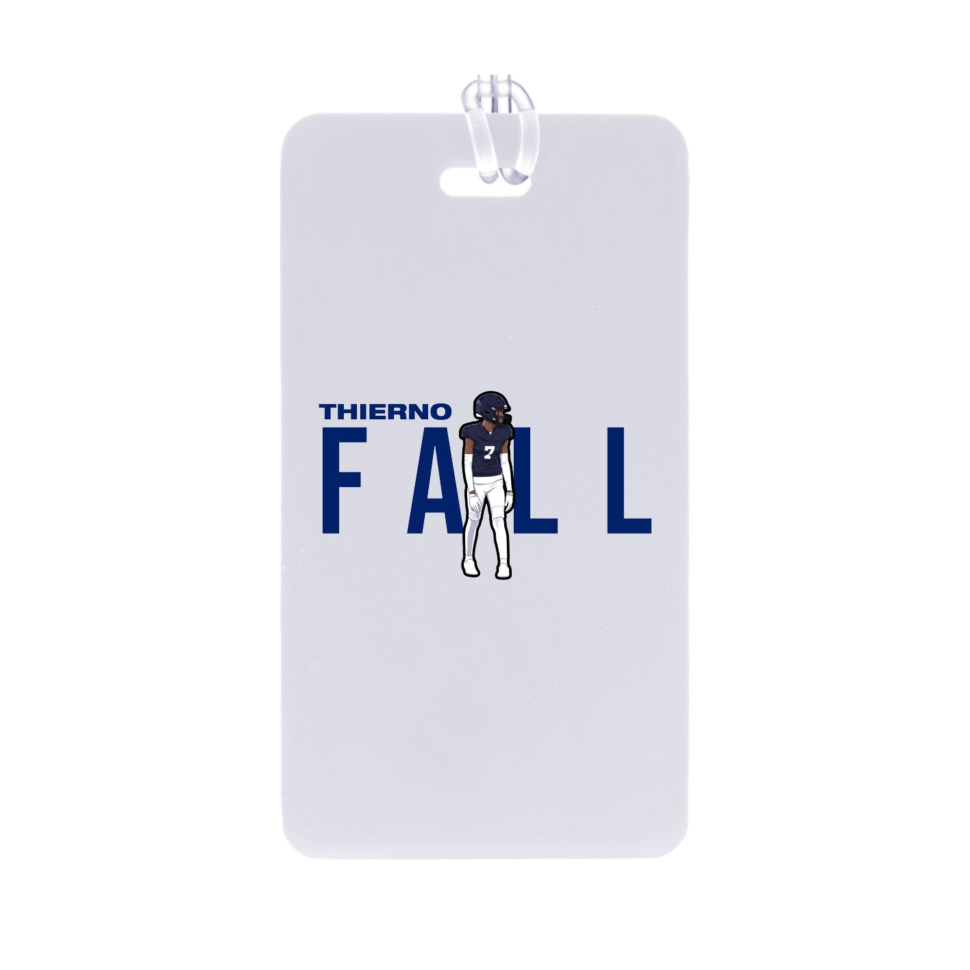 Bag Tag — Player Name in Classic