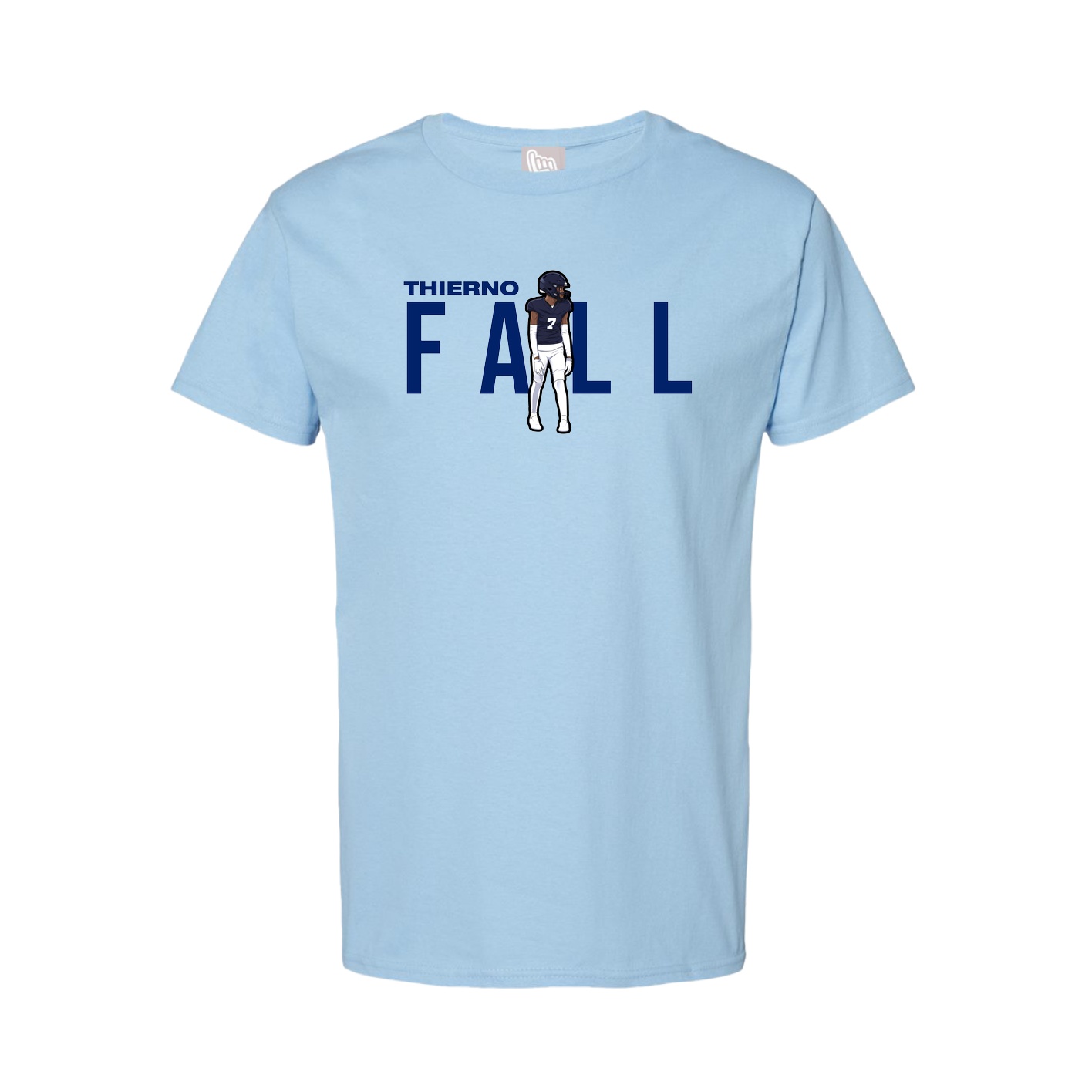 Tee — Player Name in Light Blue