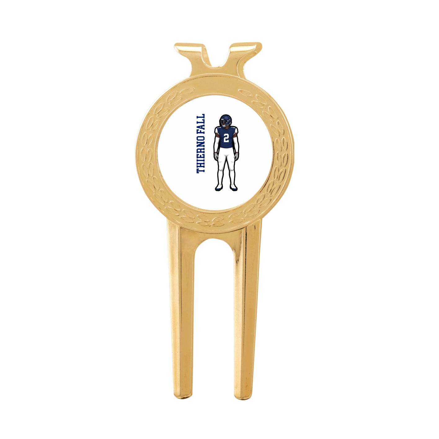 Divot Tool with Ball Marker — Name Vertical in Classic